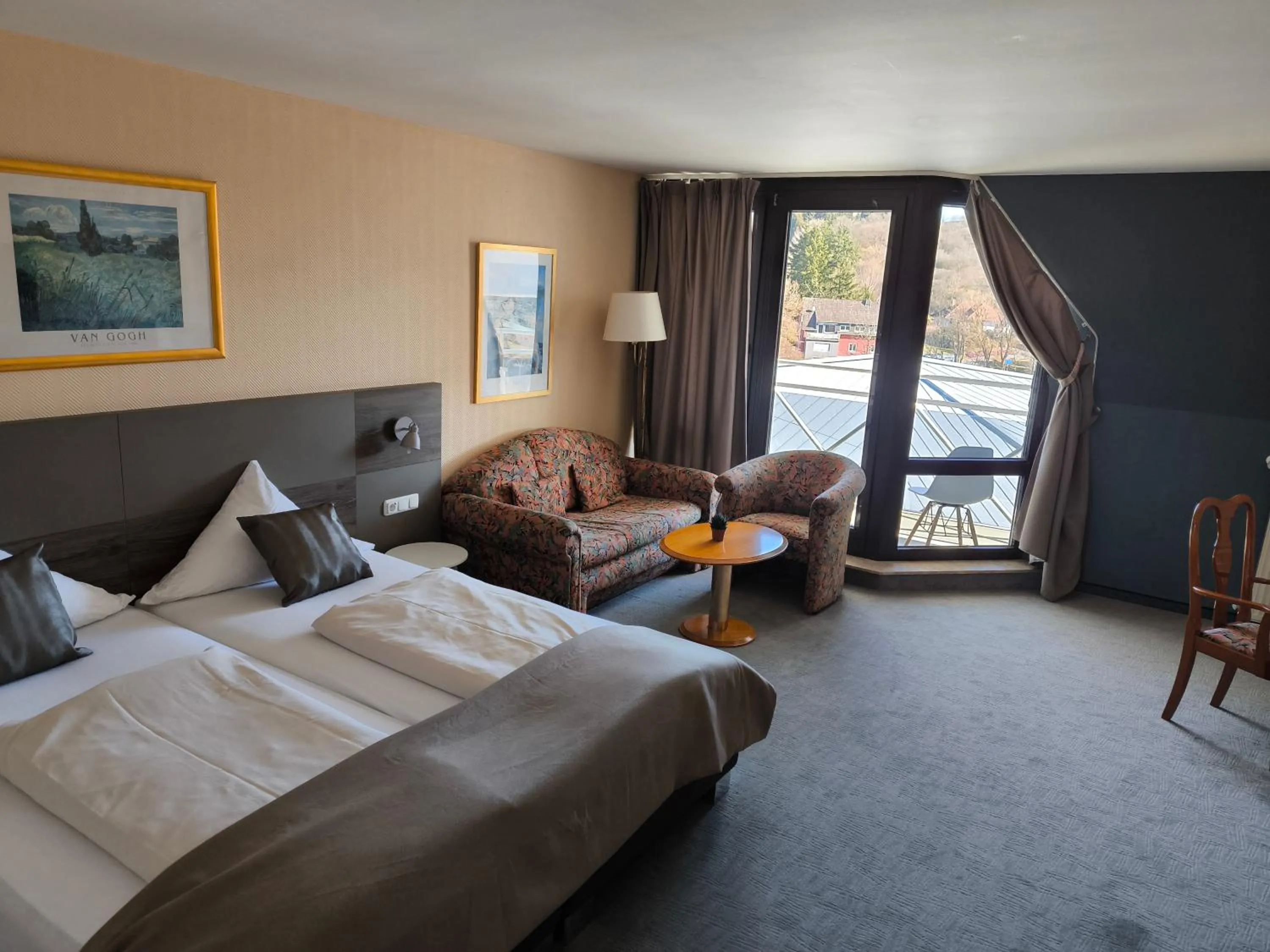 Photo of the whole room, Bed in Hotel am Park