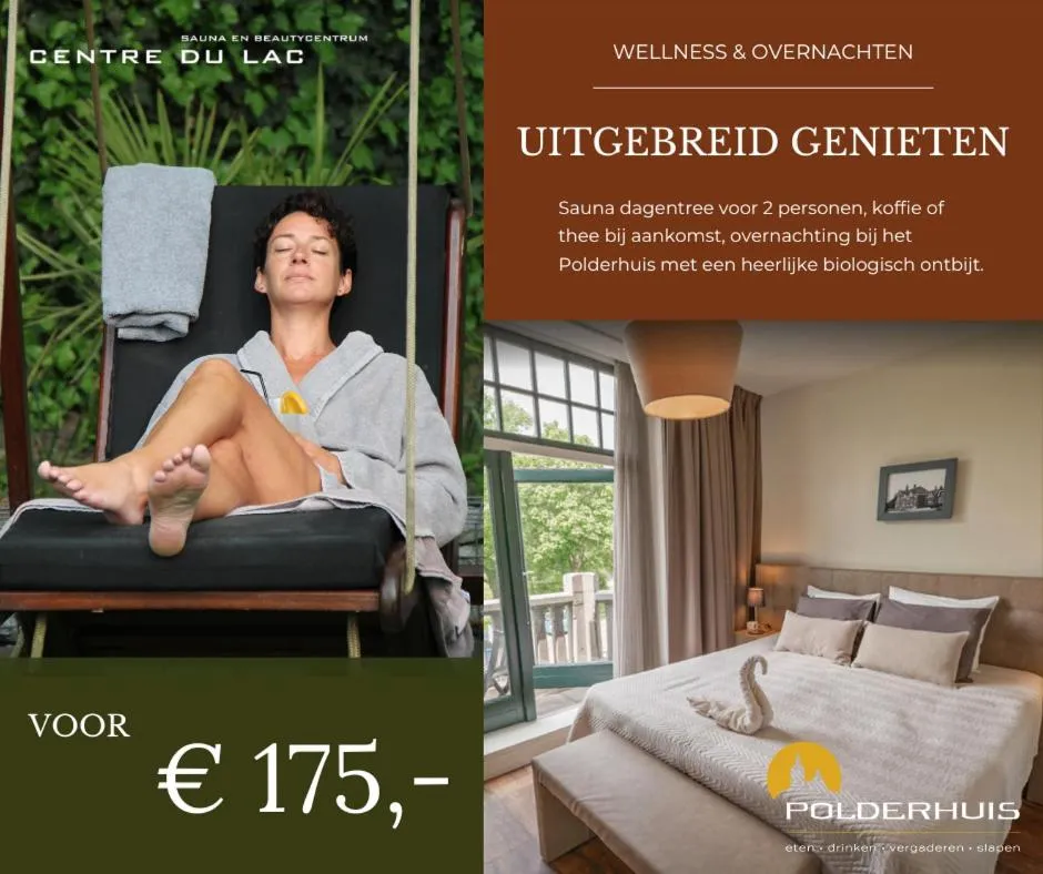 Spa and wellness centre/facilities, Bed in Polderhuis Bed & Breakfast