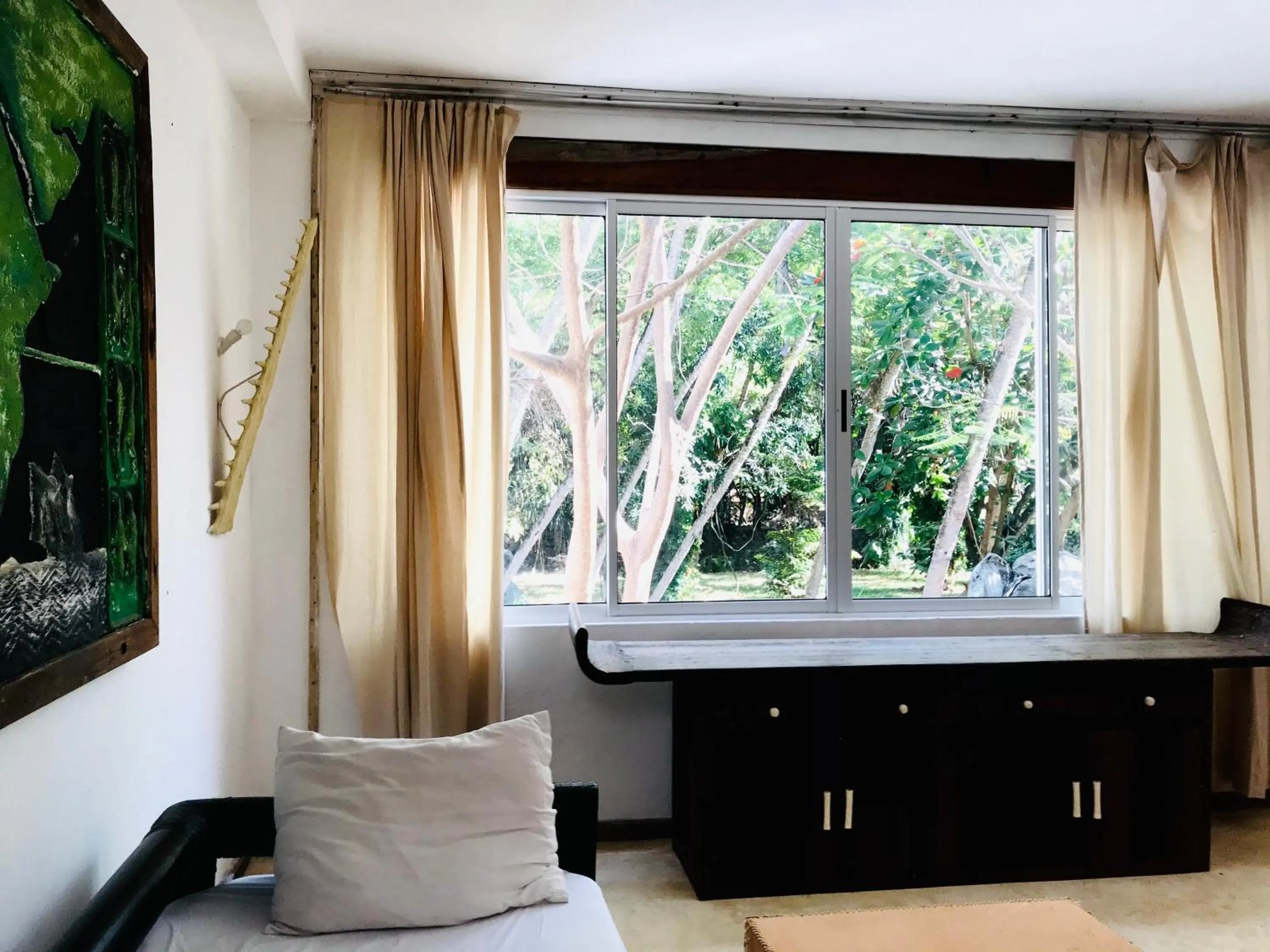 Garden view in White Elephant Sea Lodge