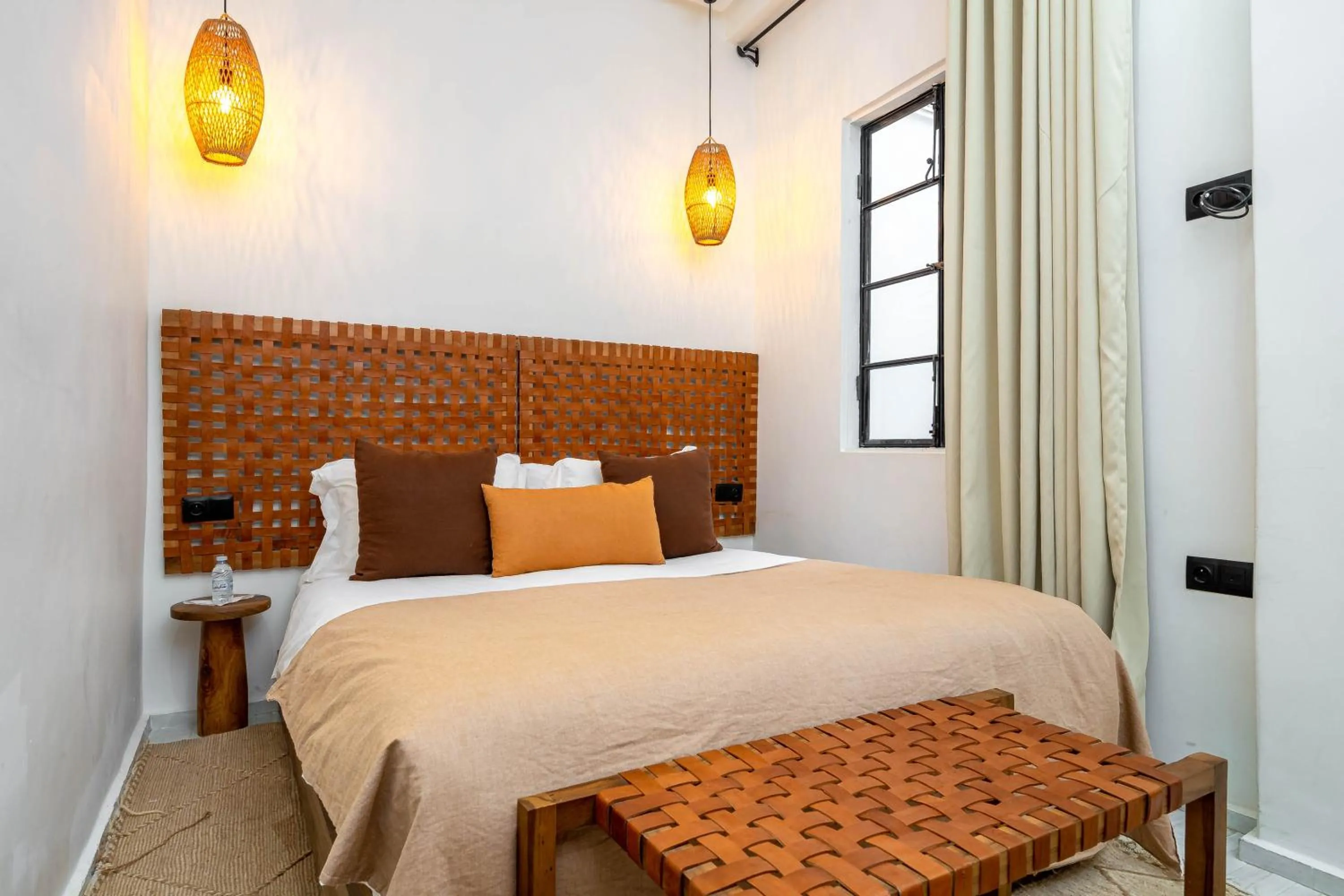 Photo of the whole room, Bed in Riad La Croix Berbere Deluxe