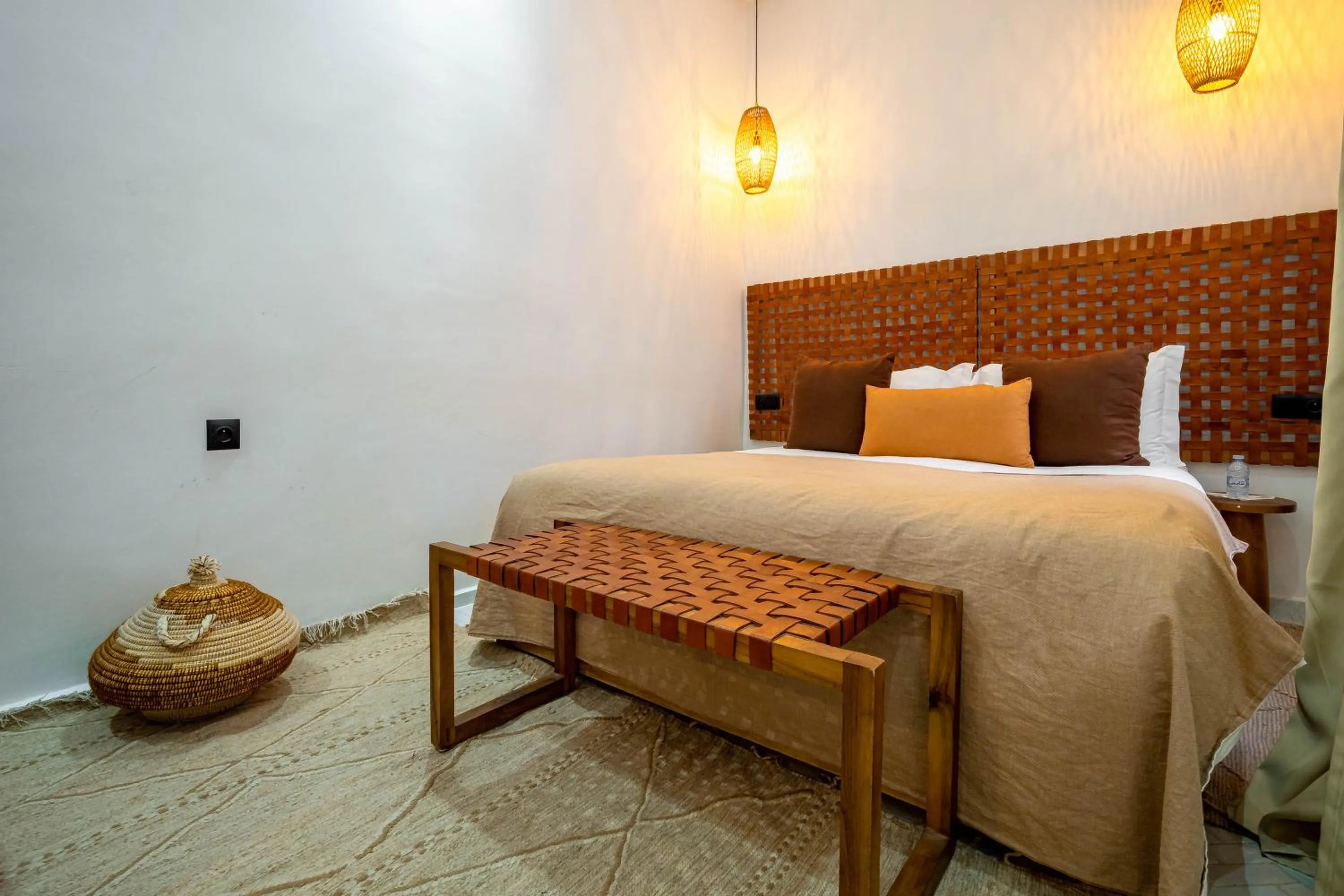 Photo of the whole room, Bed in Riad La Croix Berbere Deluxe