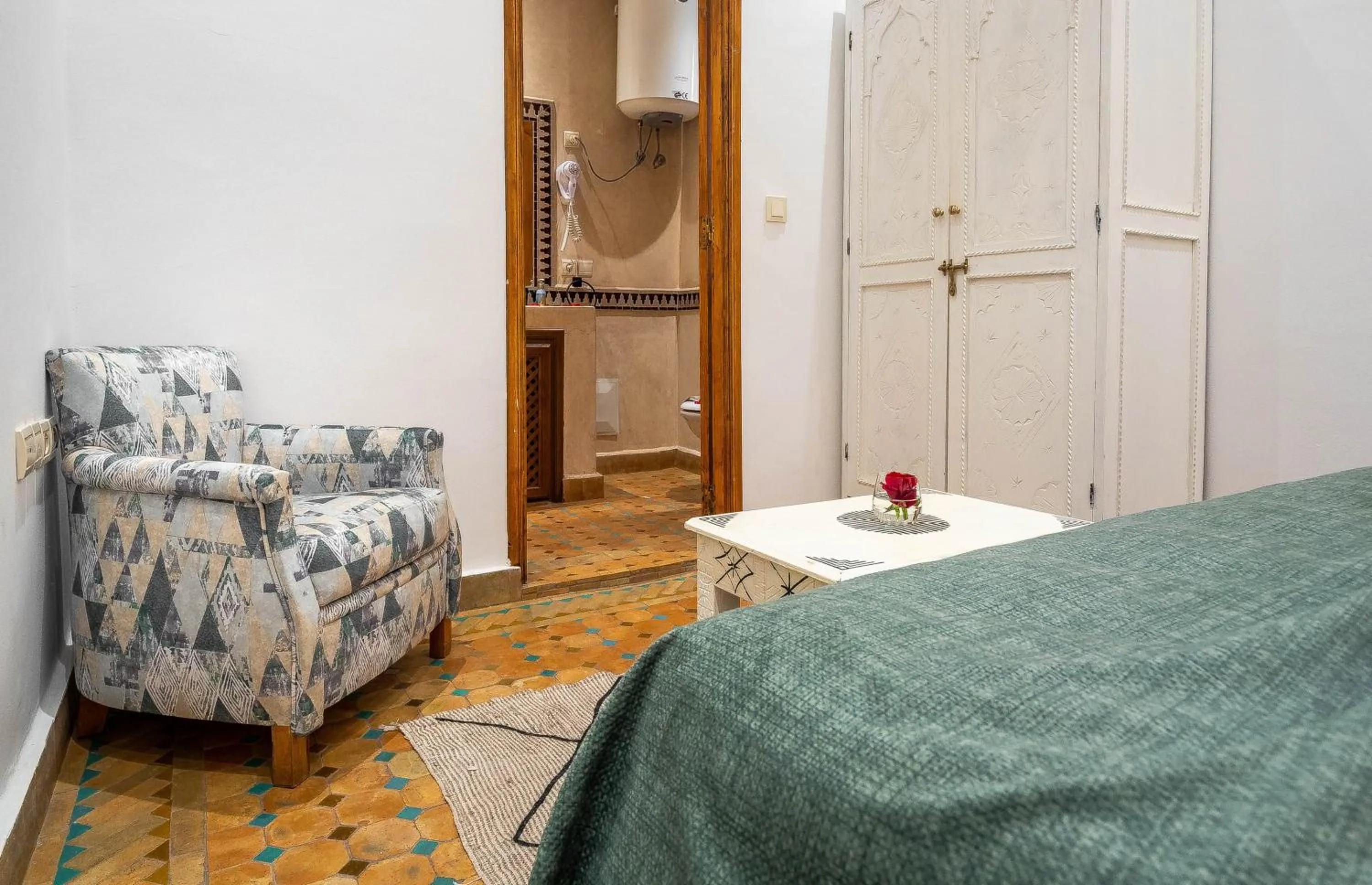 Bedroom, Bed in Riad La Croix Berbere Deluxe