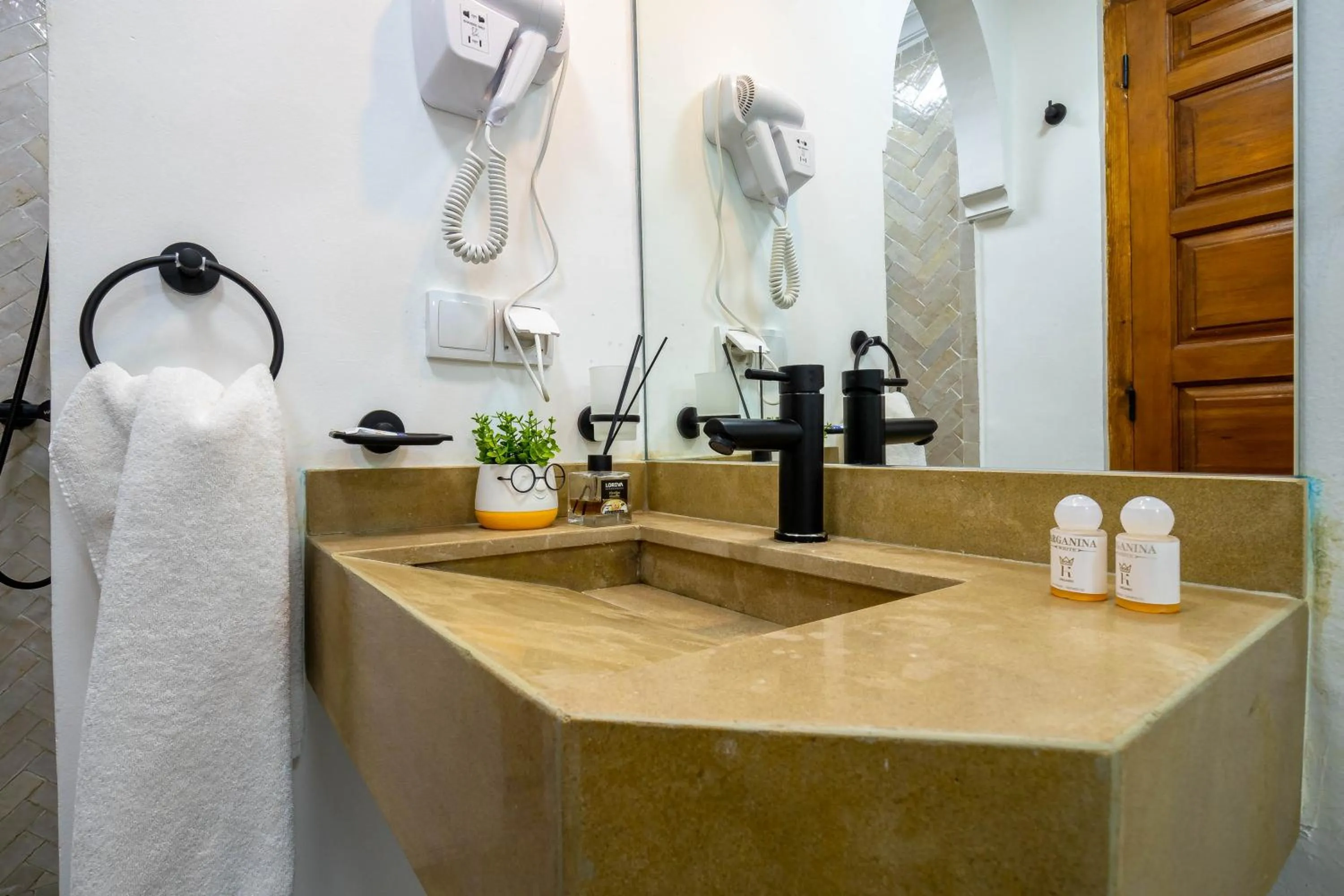 Bathroom in Riad La Croix Berbere Deluxe