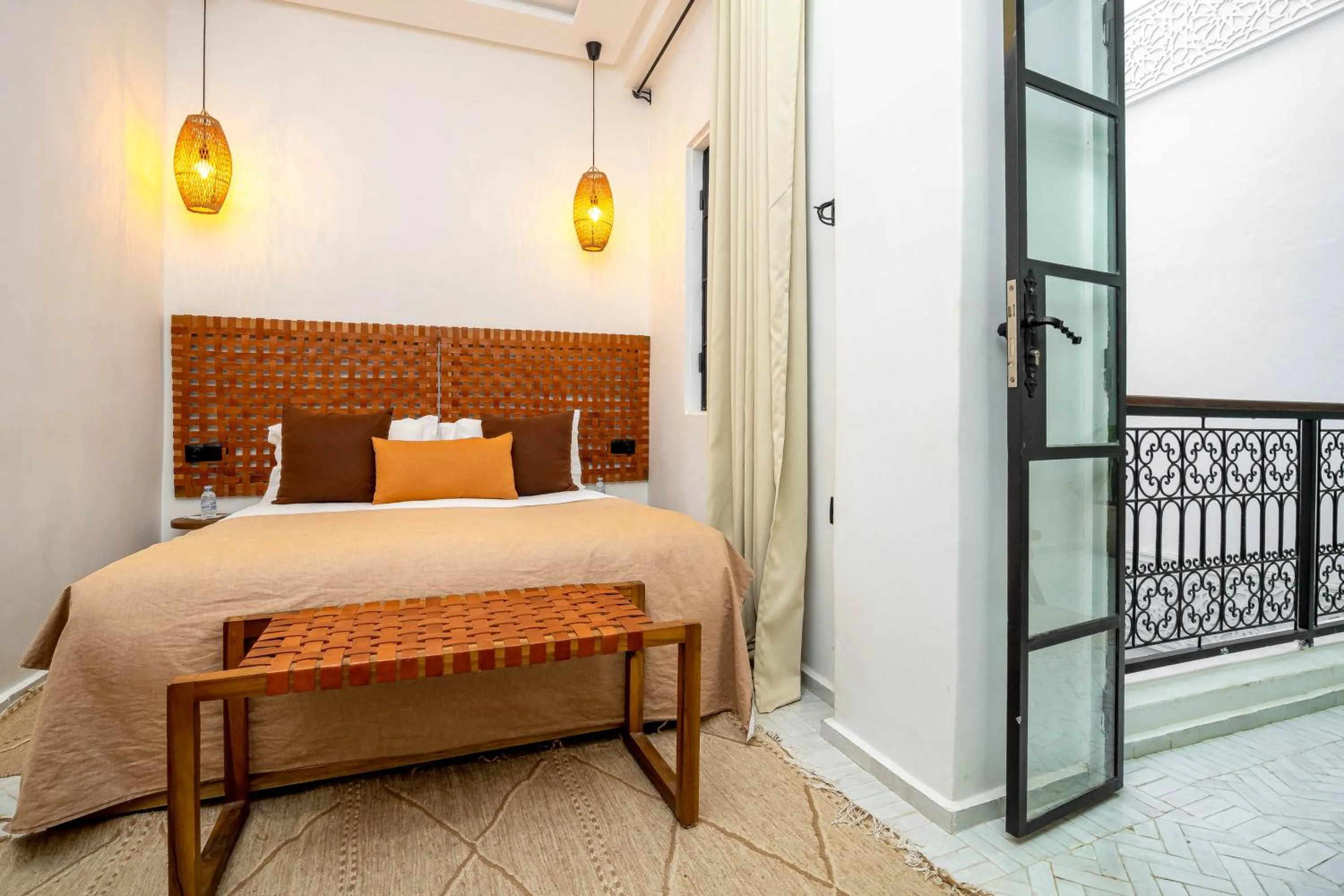 Photo of the whole room, Bed in Riad La Croix Berbere Deluxe