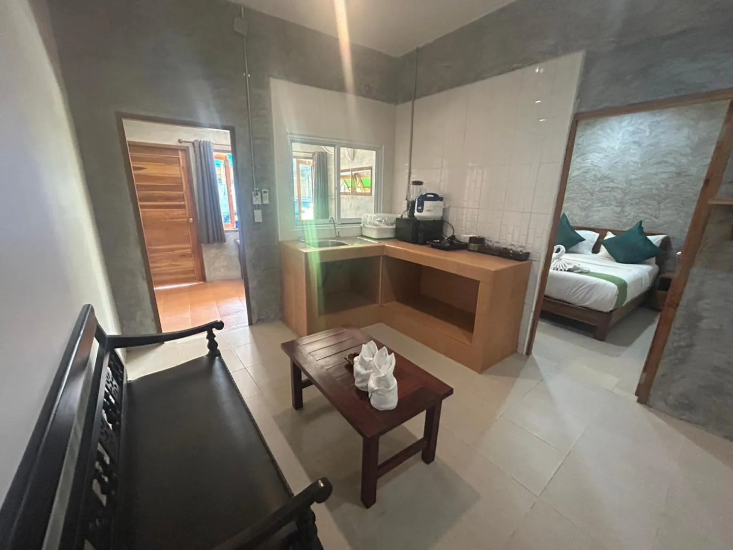 Bed in Araya Boutique Hotel