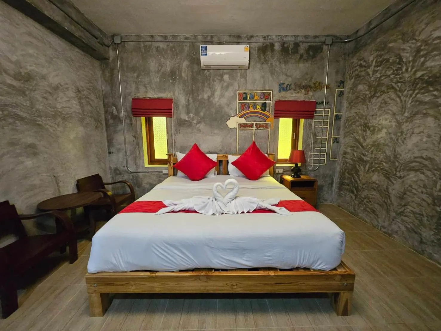 Bed in Araya Boutique Hotel