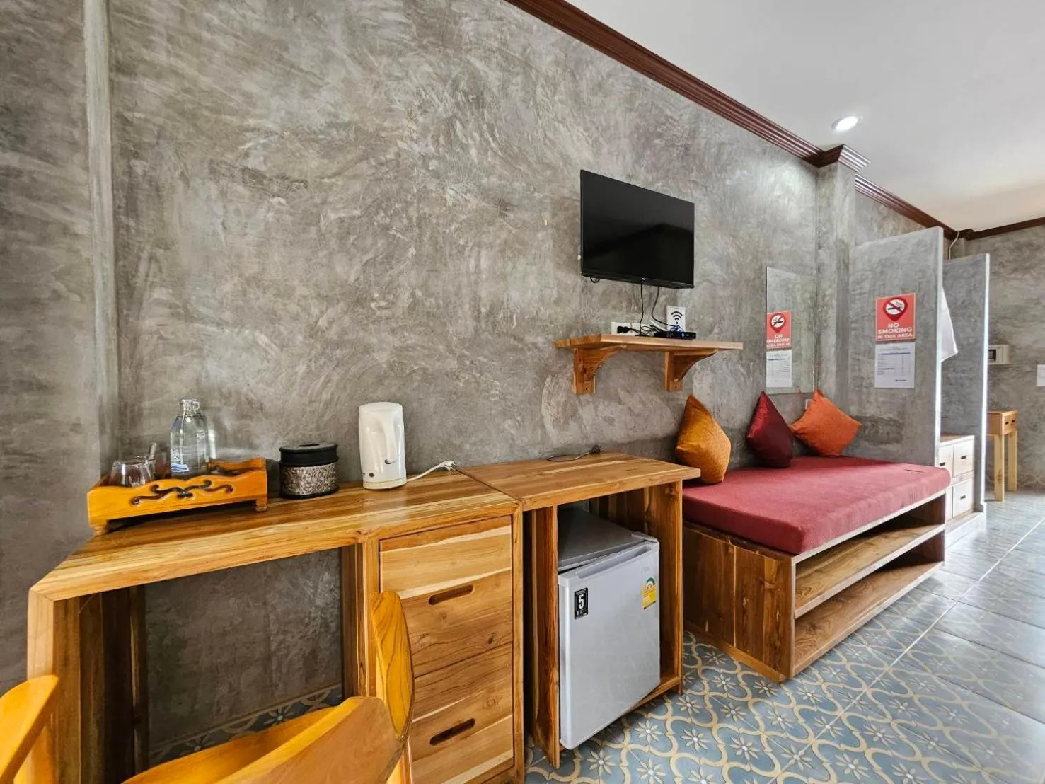 Bed in Araya Boutique Hotel