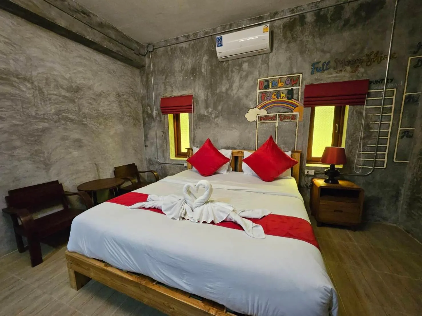 Bed in Araya Boutique Hotel