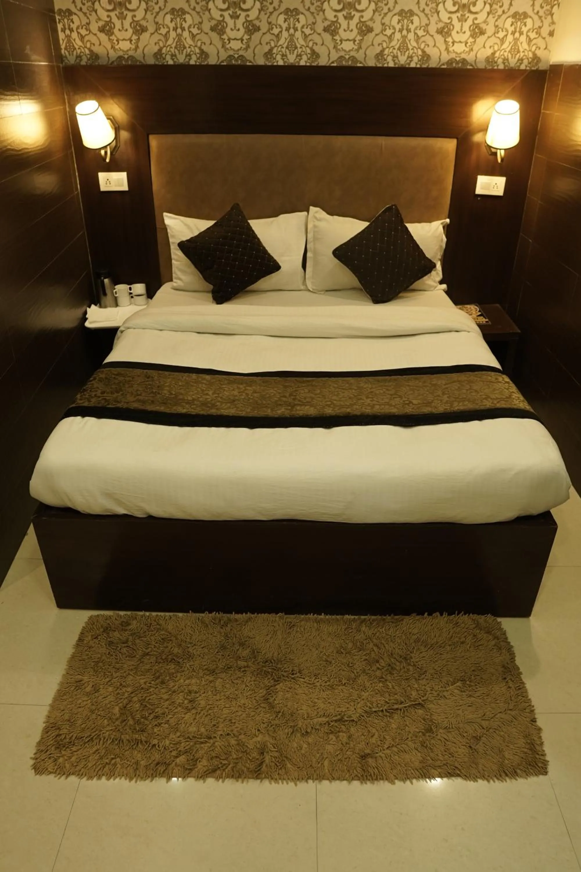 Bedroom, Bed in Hotel The Black Gold