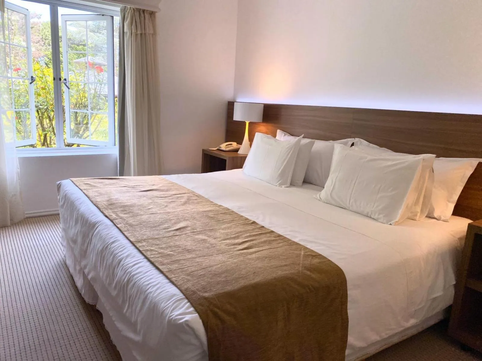 Bedroom, Bed in Parque Hotel Jean Clevers