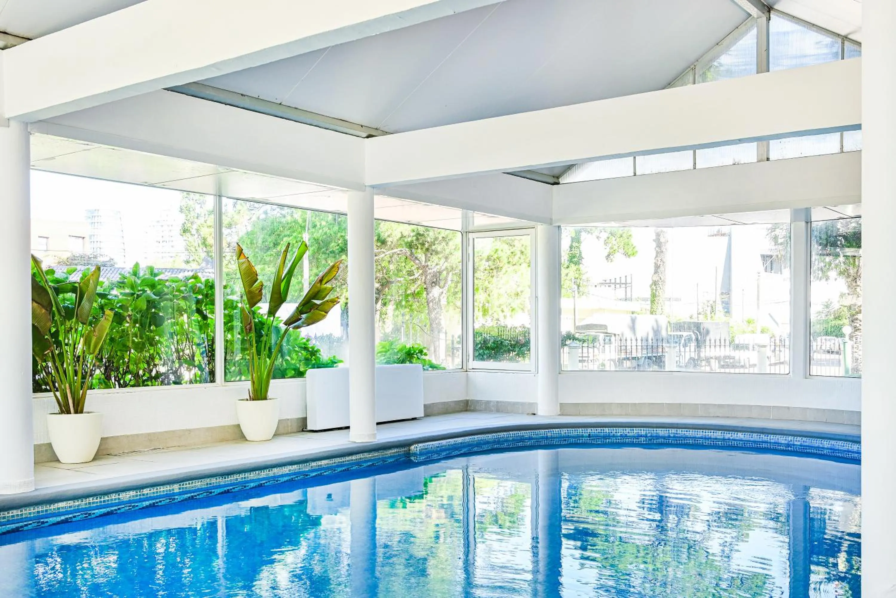 Pool view in Parque Hotel Jean Clevers