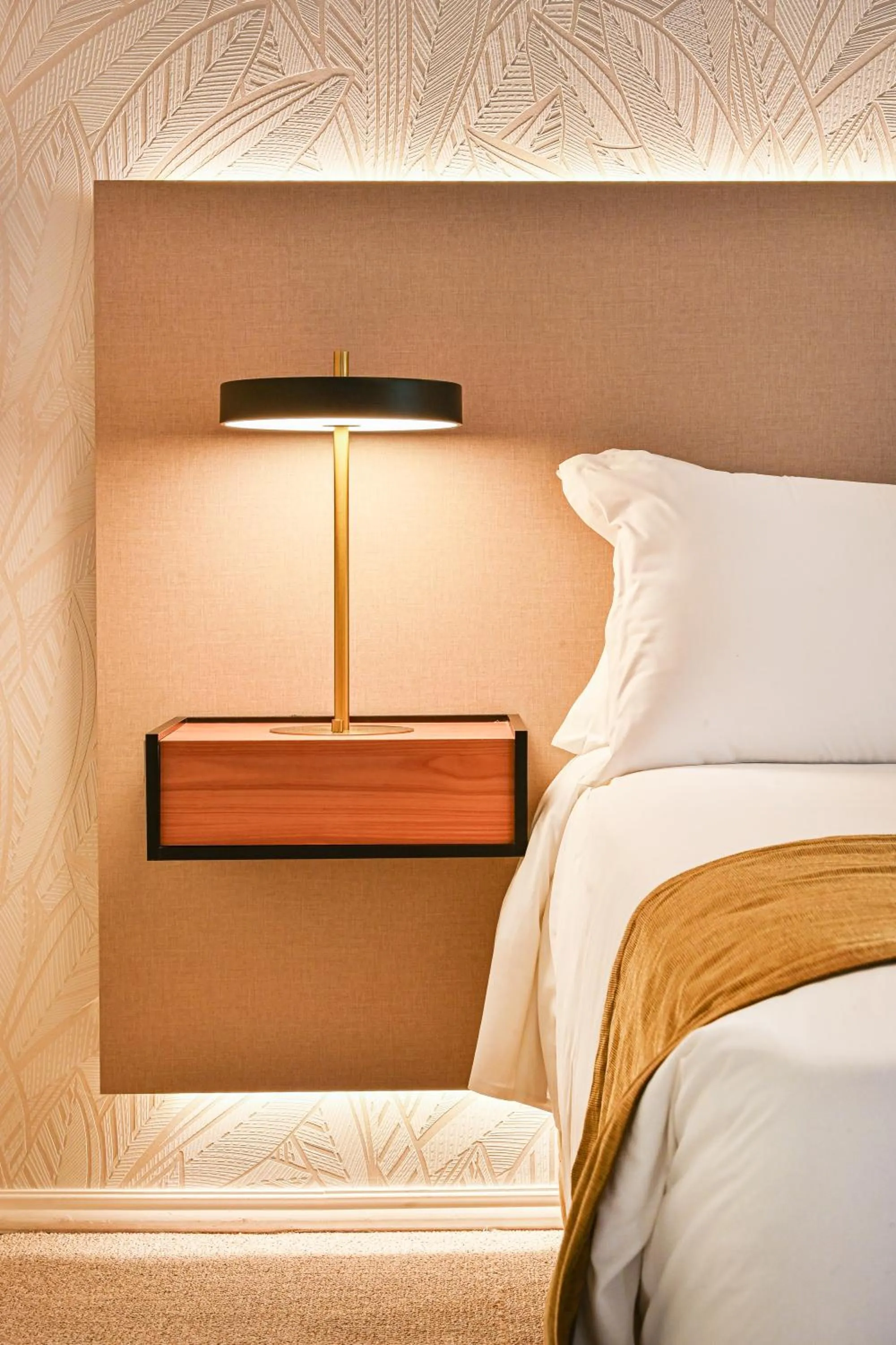 Bed in Parque Hotel Jean Clevers