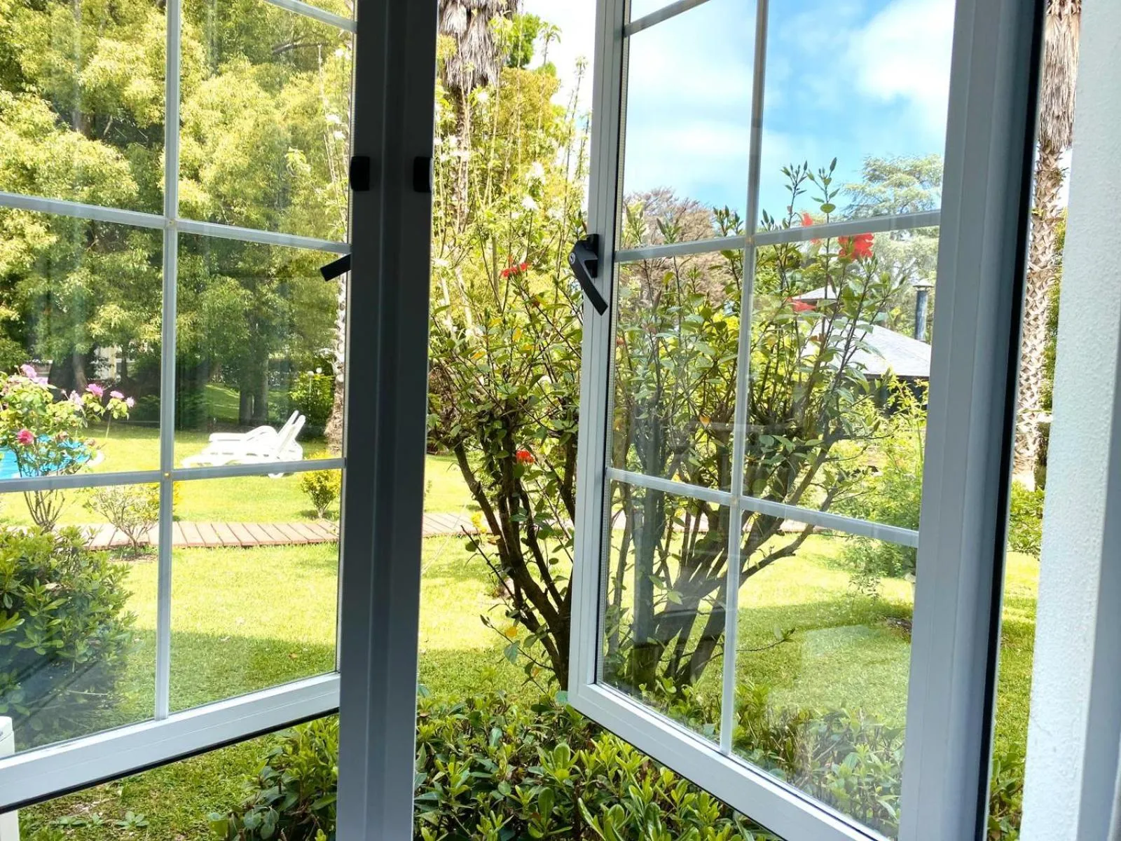 Garden view in Parque Hotel Jean Clevers