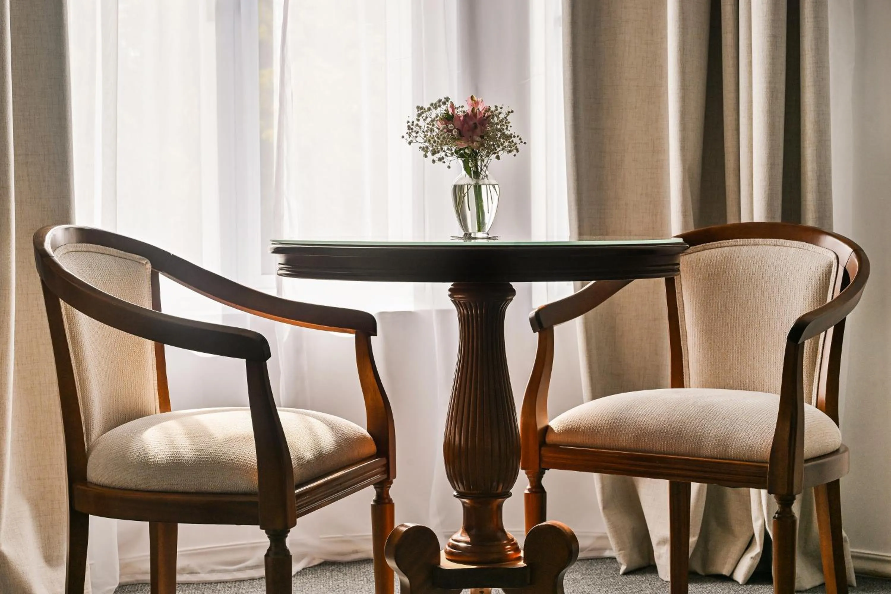 Seating area in Parque Hotel Jean Clevers