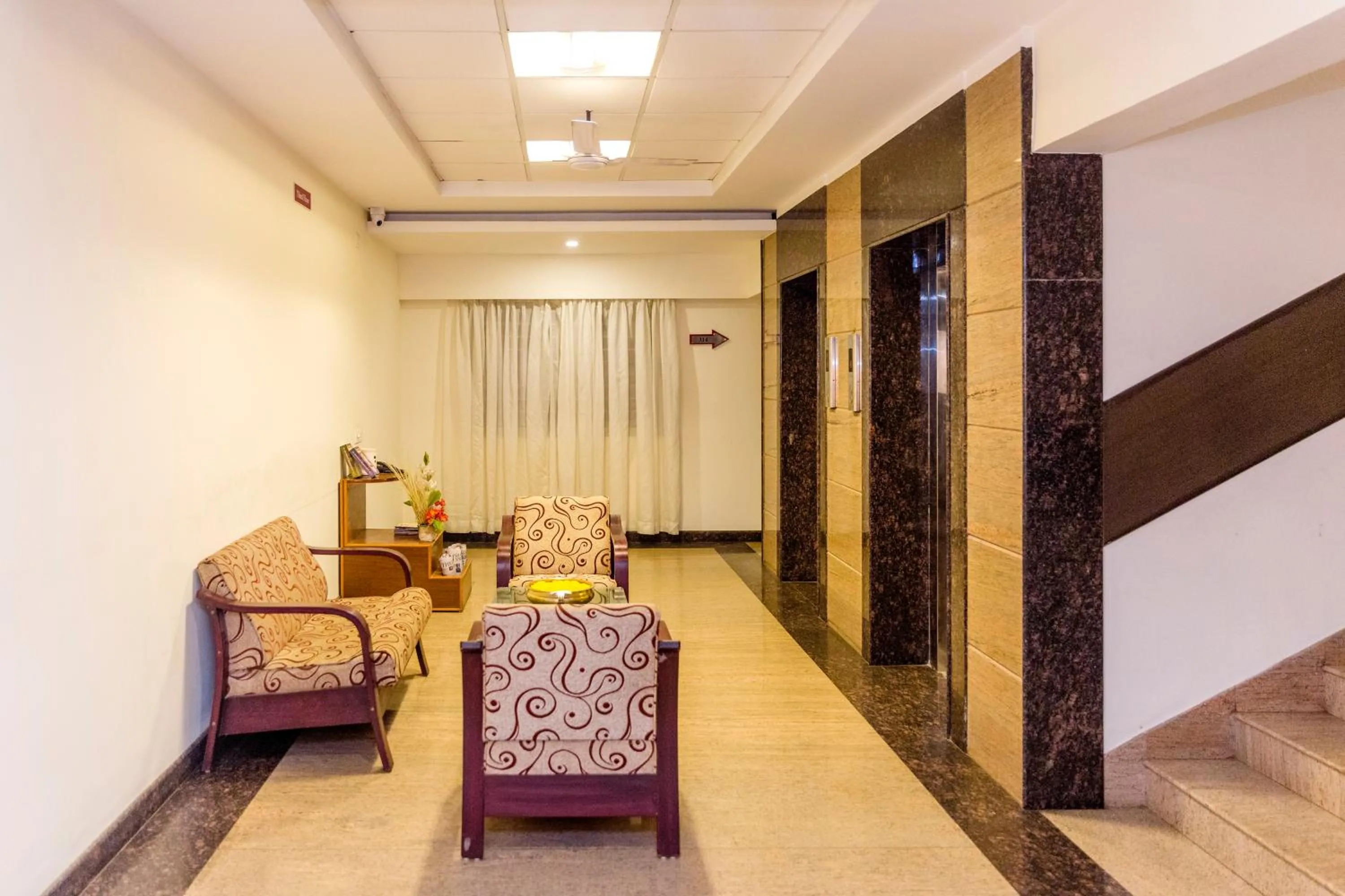 Seating area in Sri Krishna Palace
