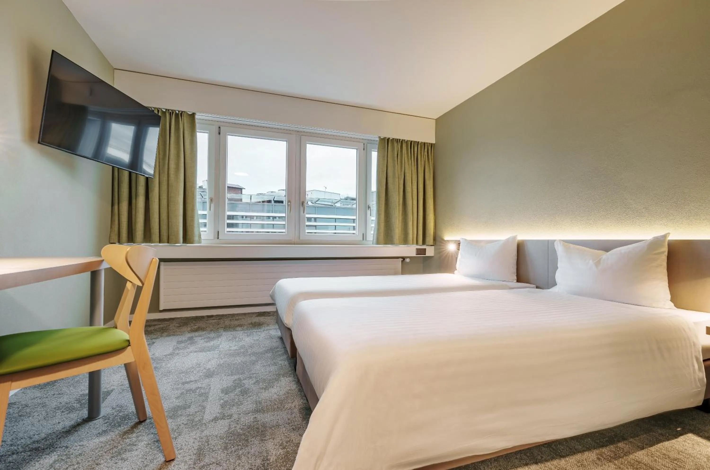 Bed in flexymotel Wil