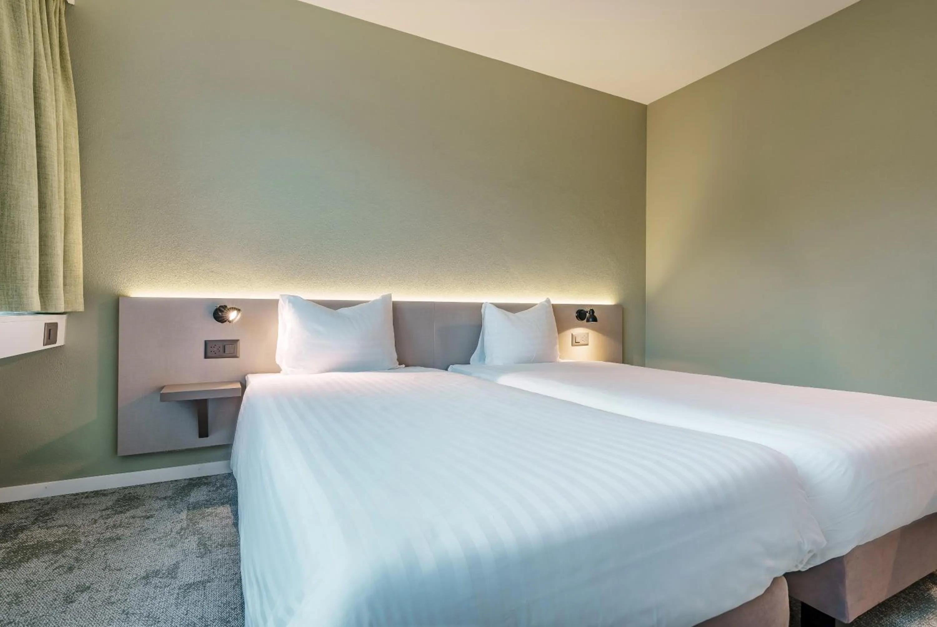 Bed in flexymotel Wil