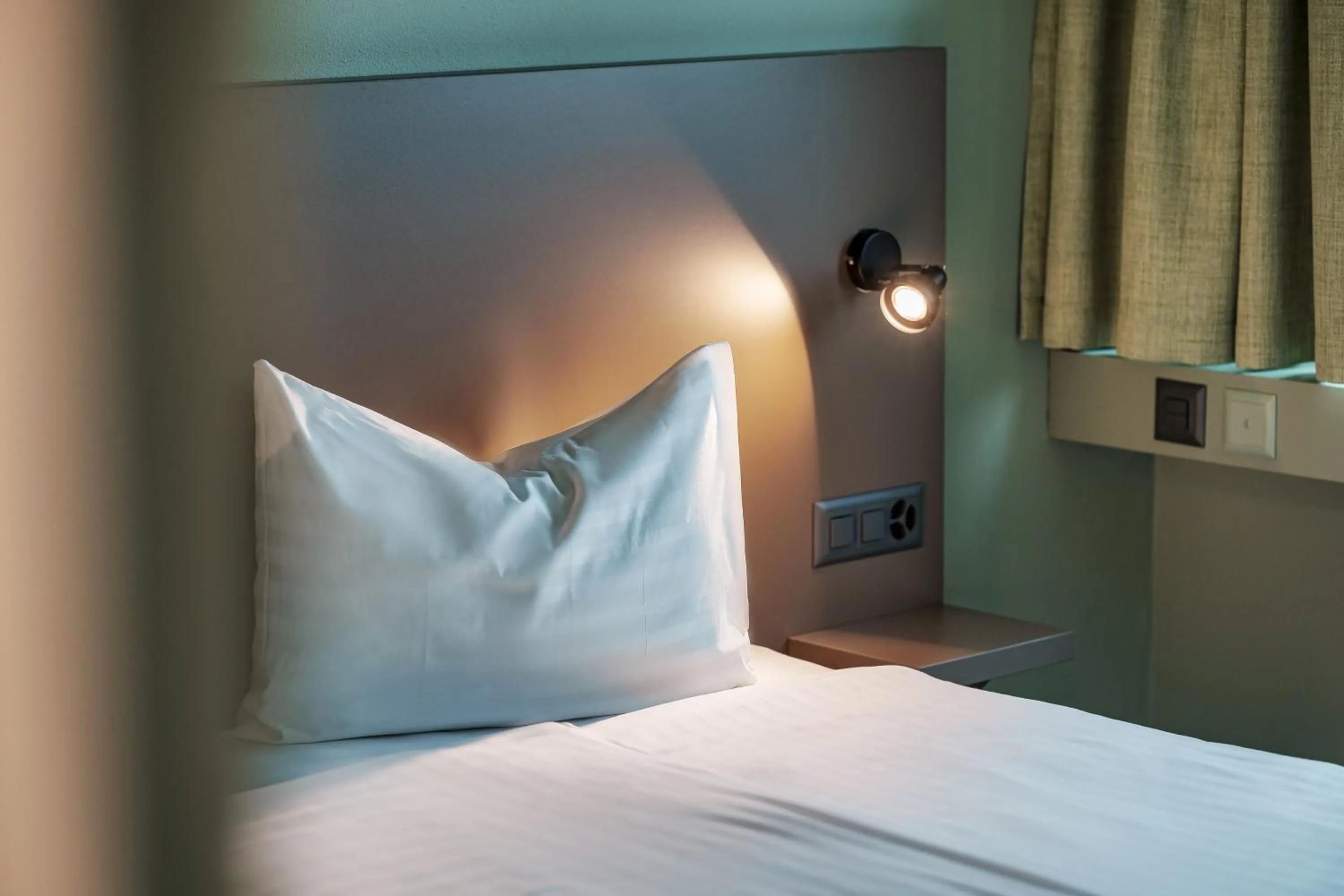 Bed in flexymotel Wil