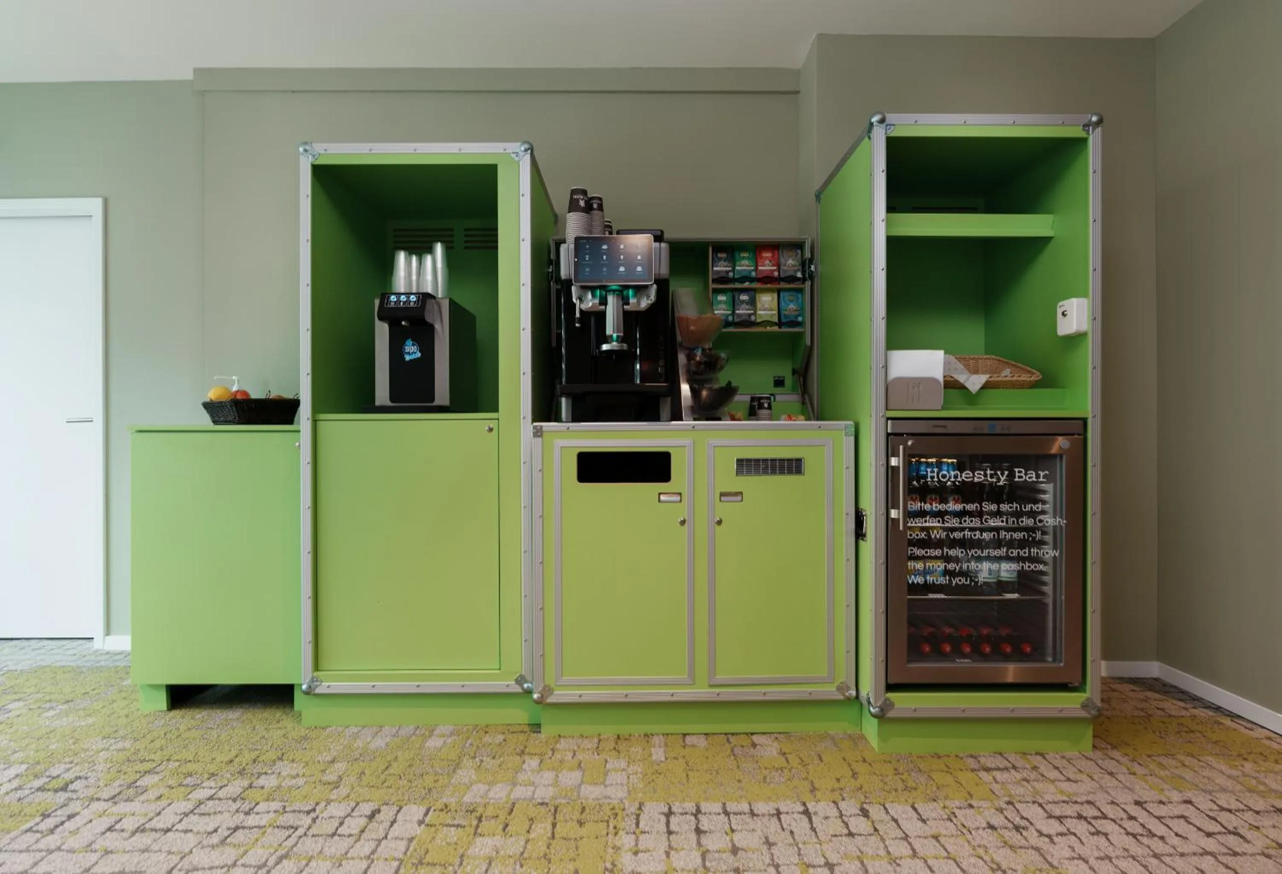 Coffee/tea facilities in flexymotel Wil
