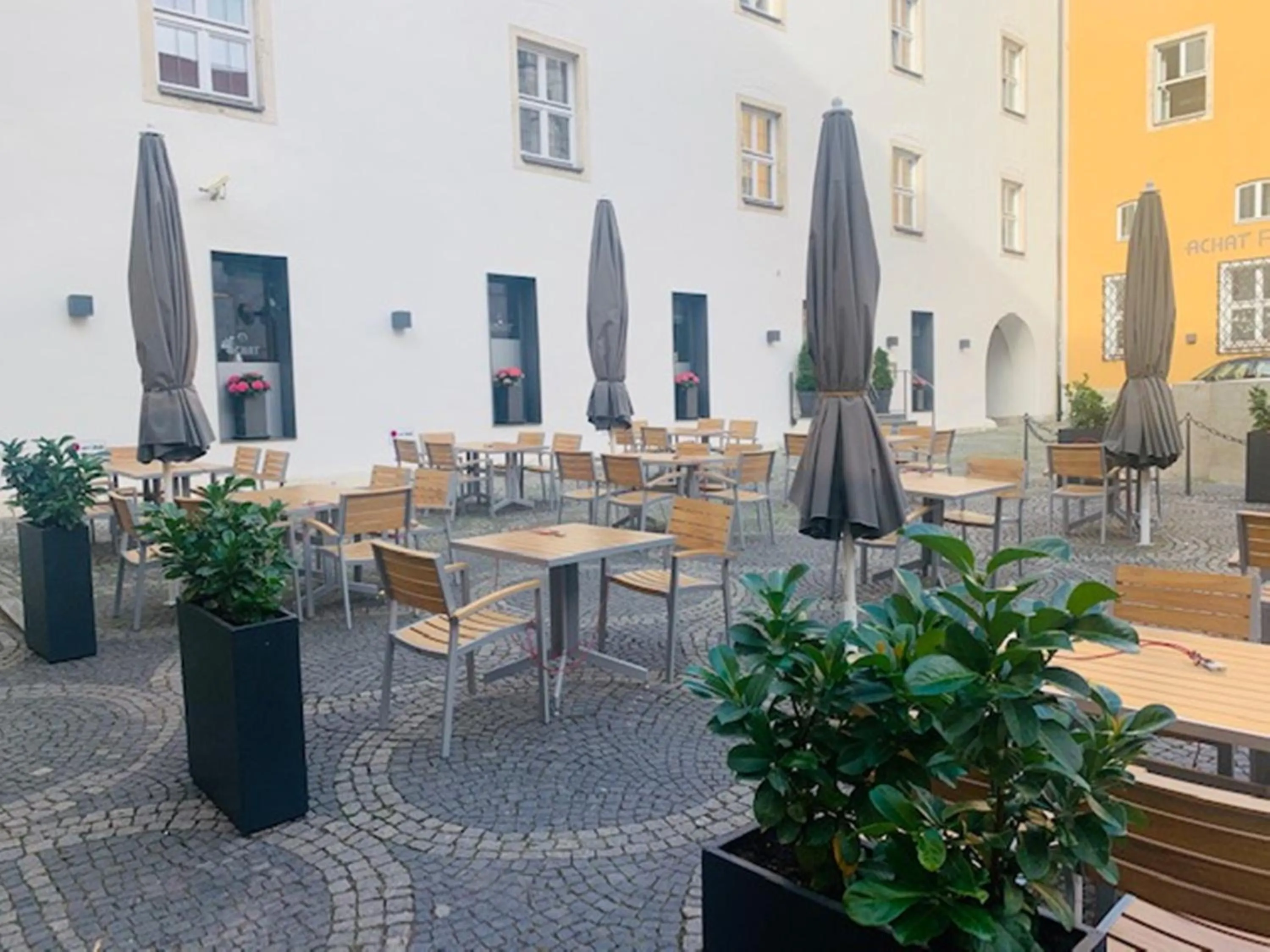 Balcony/Terrace in Herzogshof - Boutique-Hotel am Dom