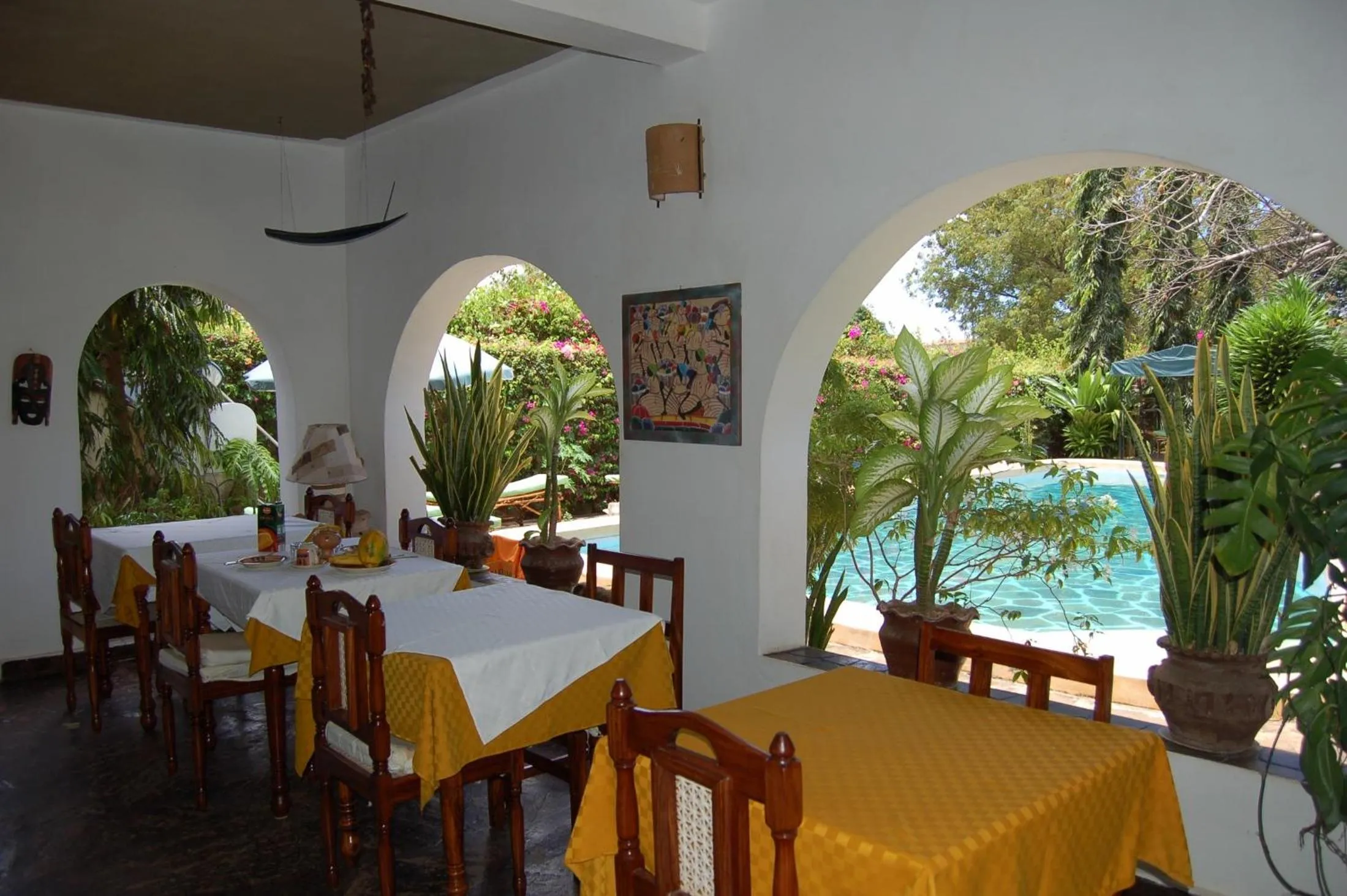 Patio in JoysVilla Family Holiday Home
