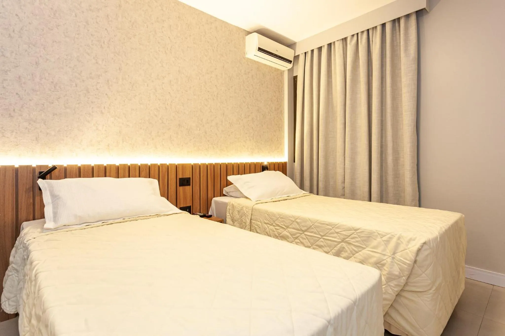 Bed in Travel Inn Premium Flats Paulista Wall Street
