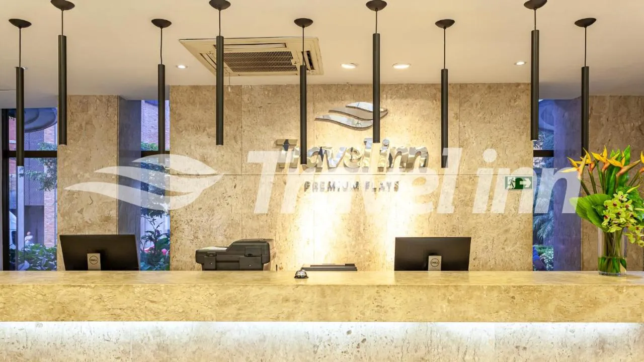 Lobby or reception in Travel Inn Premium Flats Paulista Wall Street