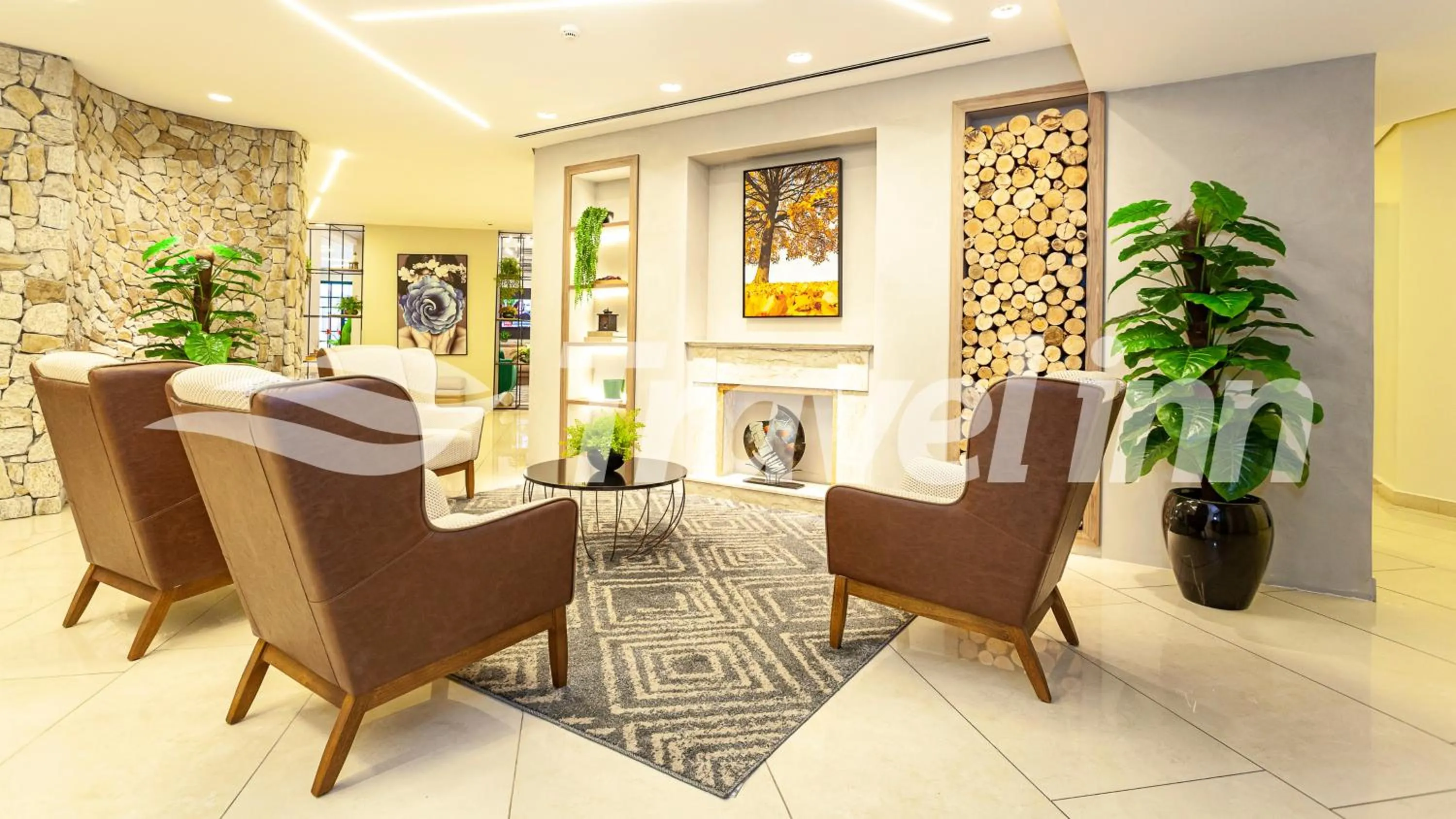 Living room in Travel Inn Premium Flats Paulista Wall Street