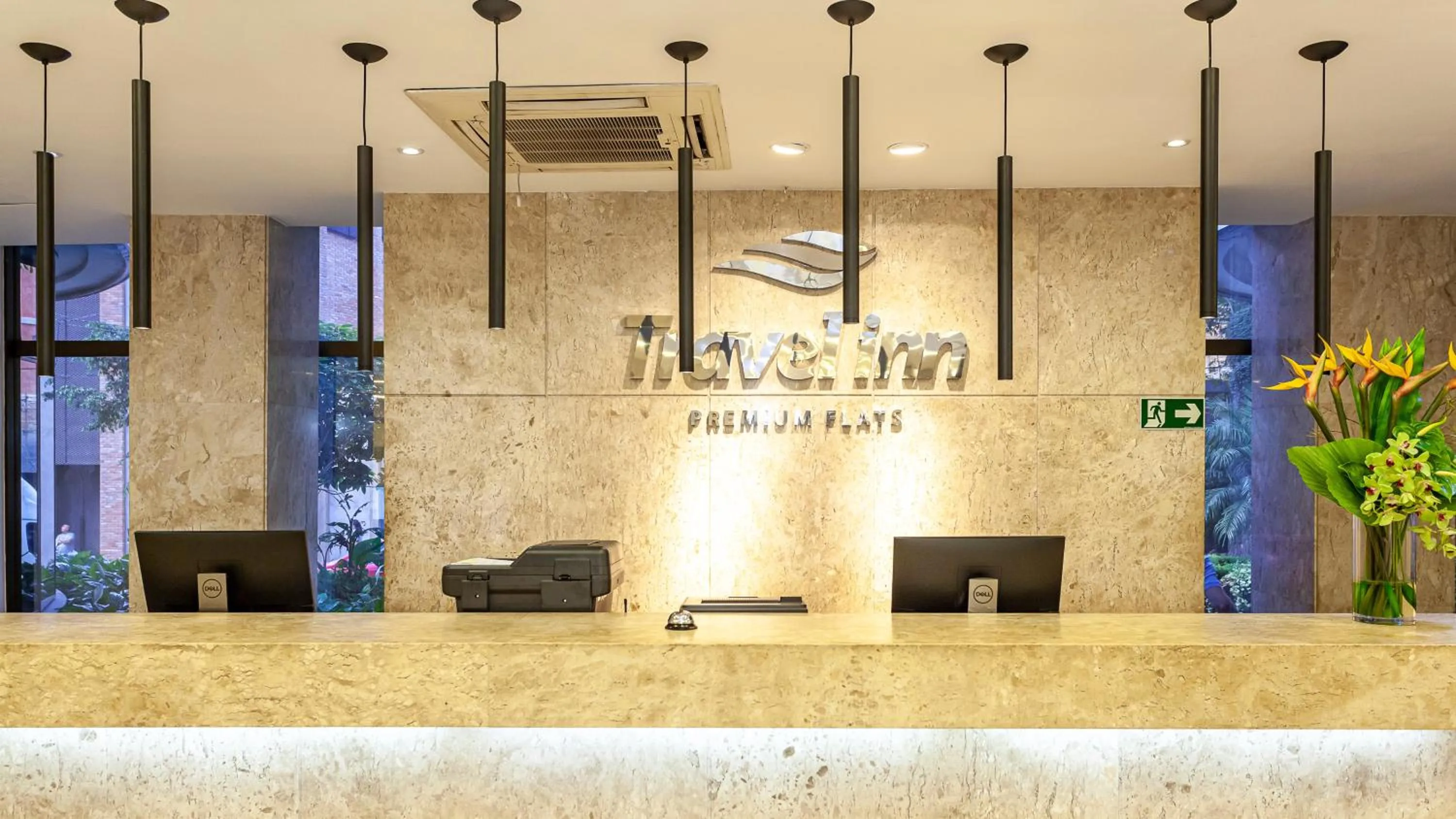 Lobby or reception in Travel Inn Premium Flats Paulista Wall Street