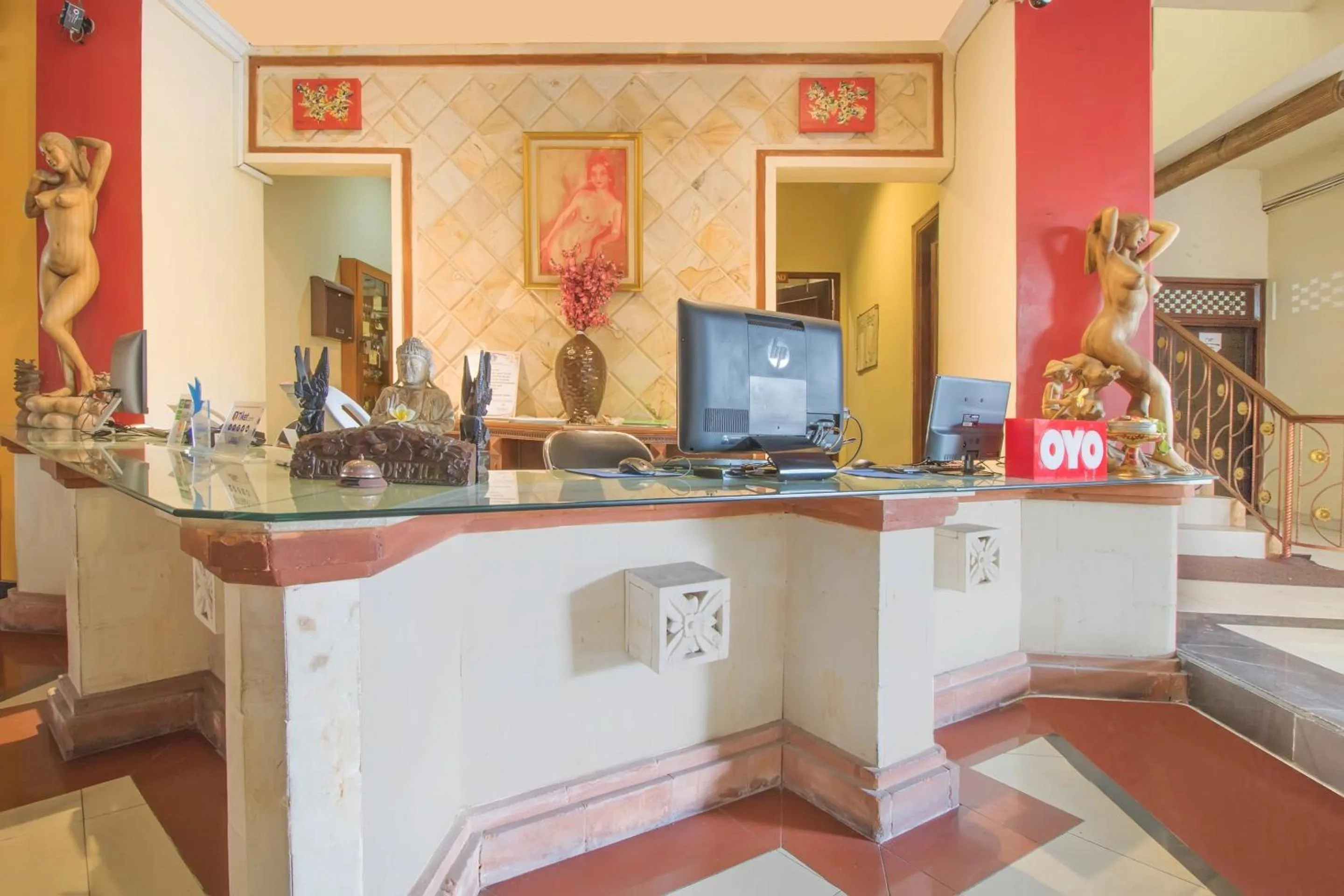 Lobby or reception in Hotel O Maxi Budget