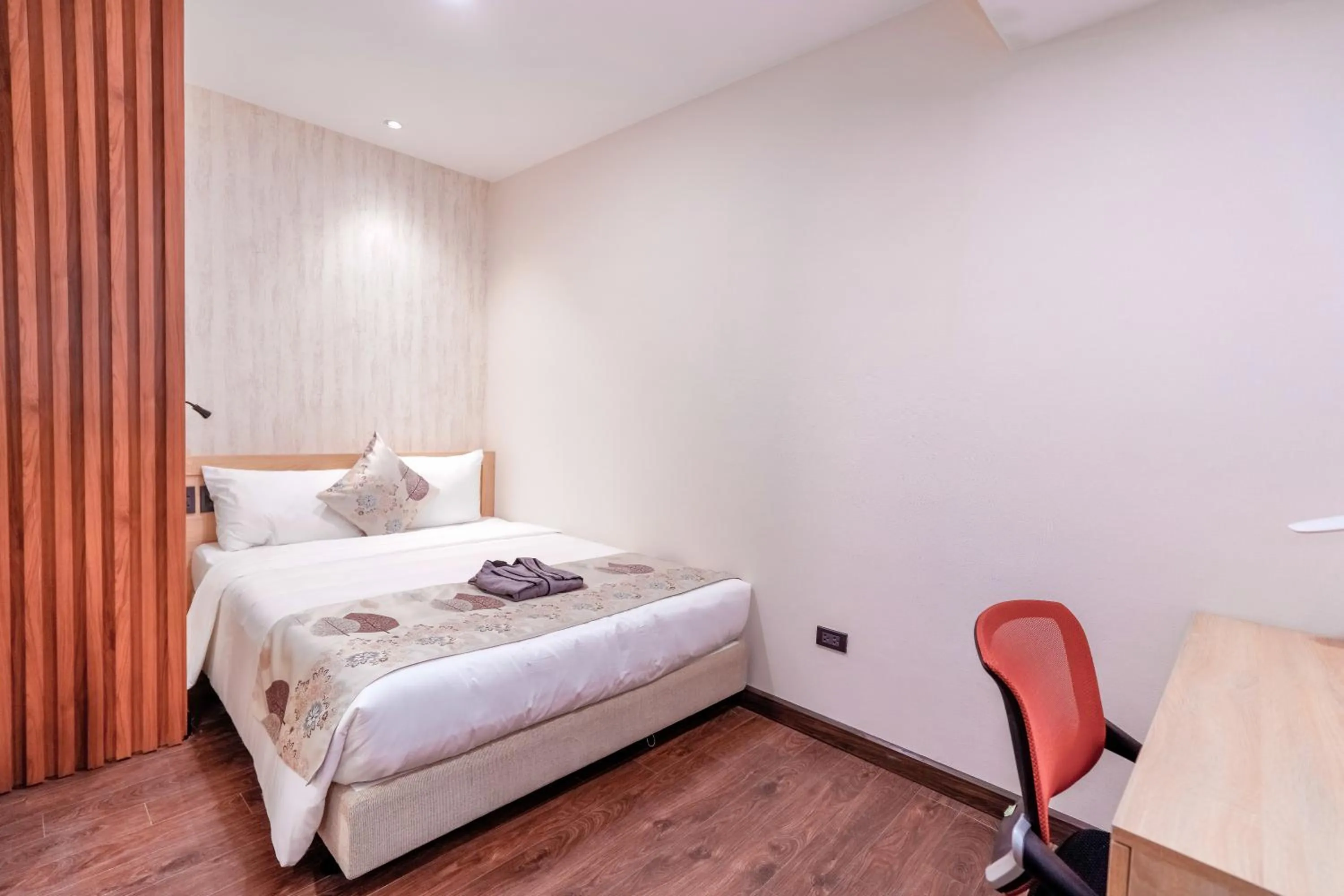 Bed in MOMIZI Hotel HAI PHONG