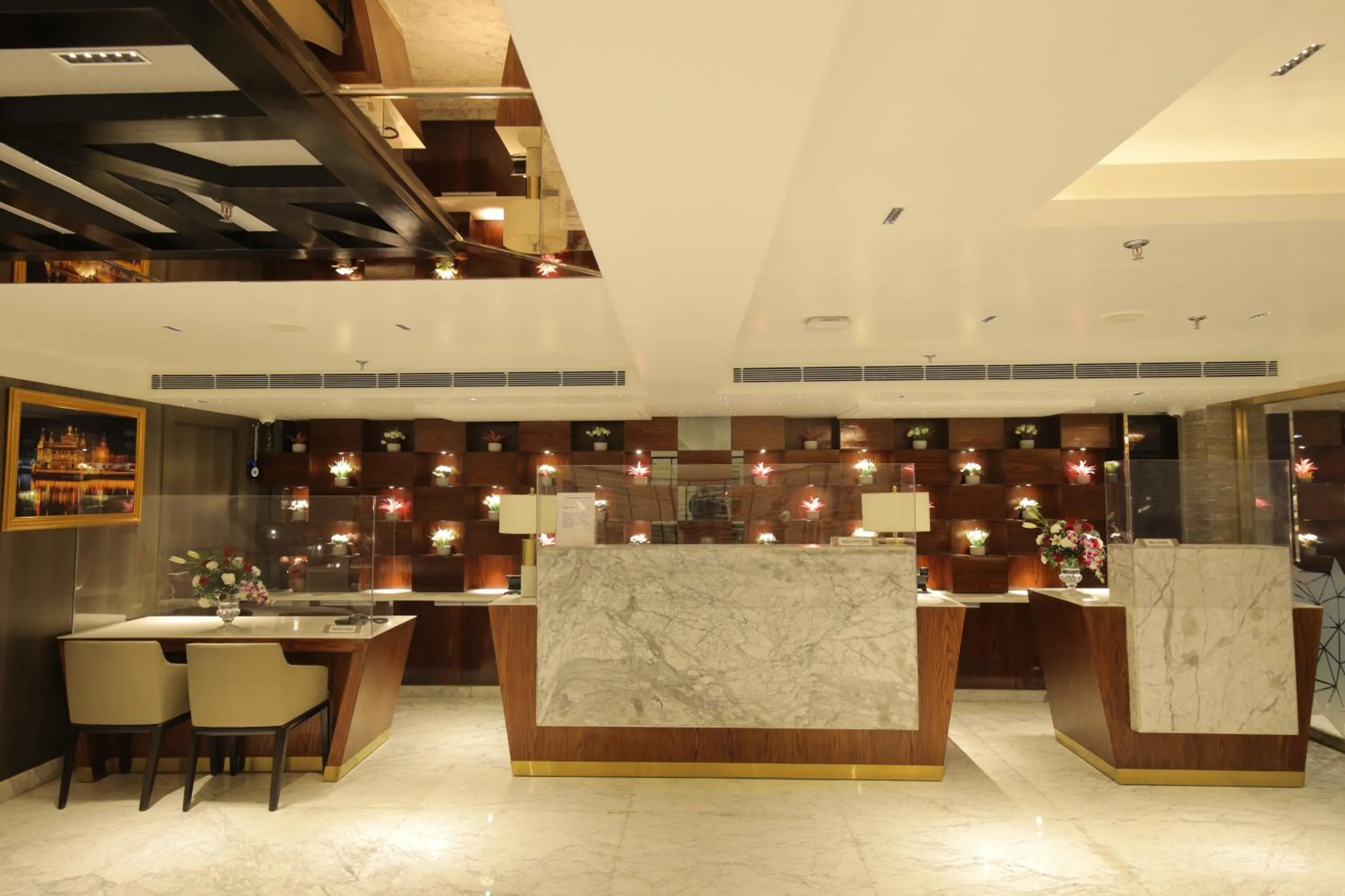 Lobby or reception in Best Western Darbar