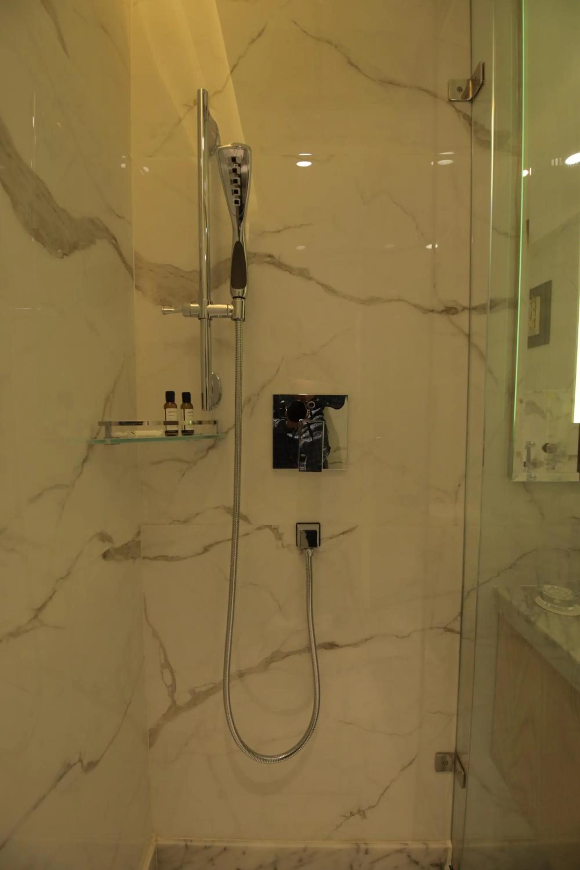 Shower in Best Western Darbar