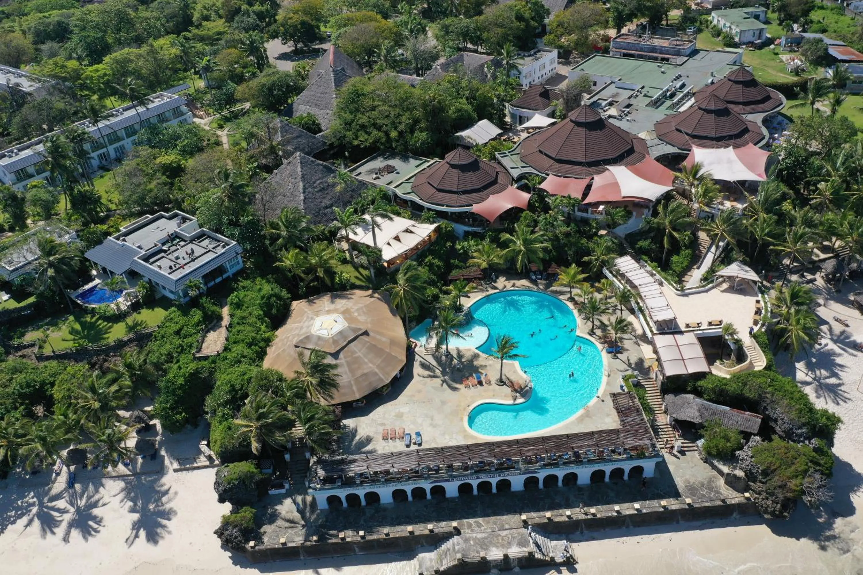 Bird's eye view in Leopard Beach Resort and Spa