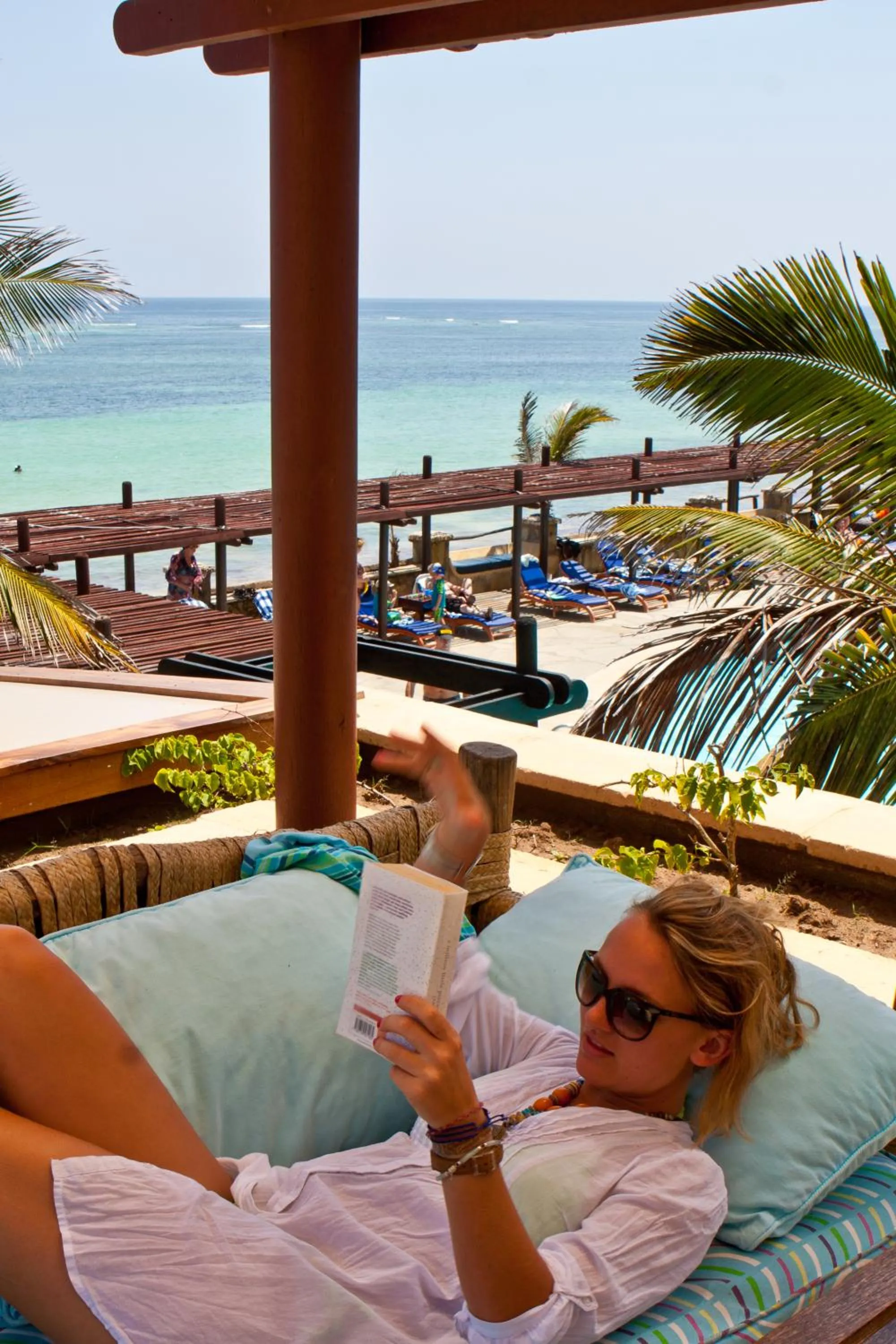 Balcony/Terrace in Leopard Beach Resort and Spa
