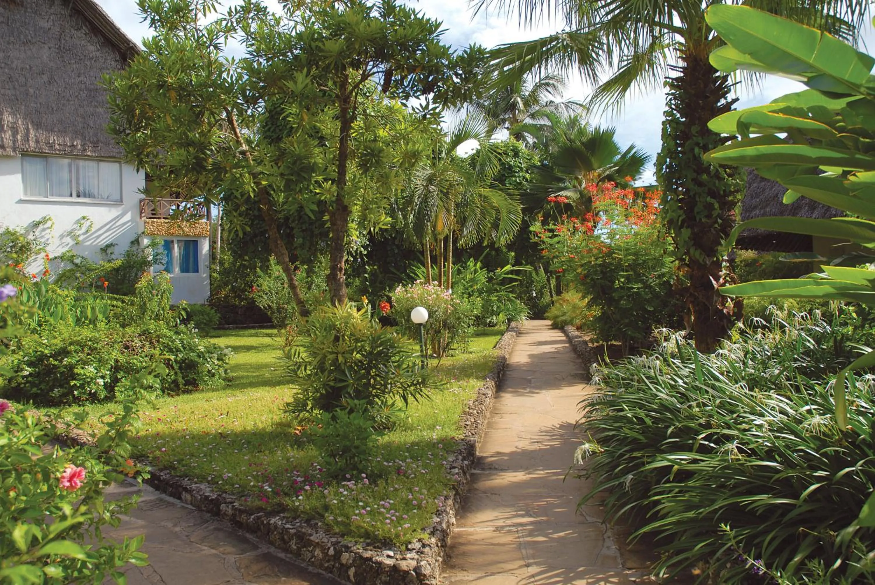 Garden in Leopard Beach Resort and Spa