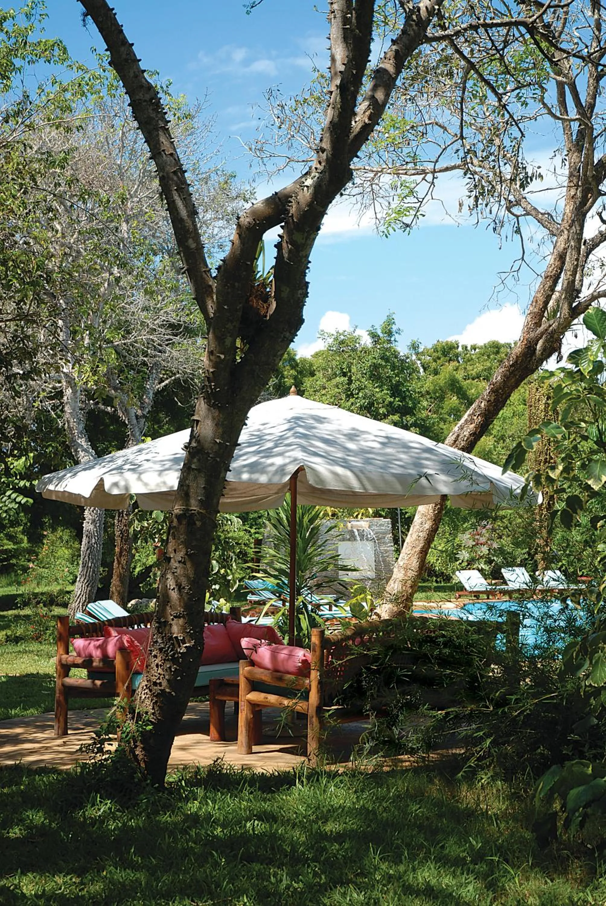 Garden in Leopard Beach Resort and Spa