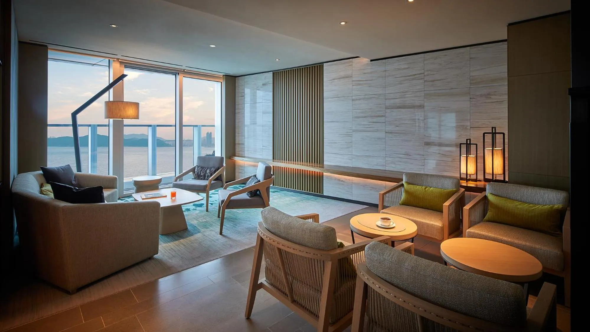 Lounge or bar in Signiel Busan