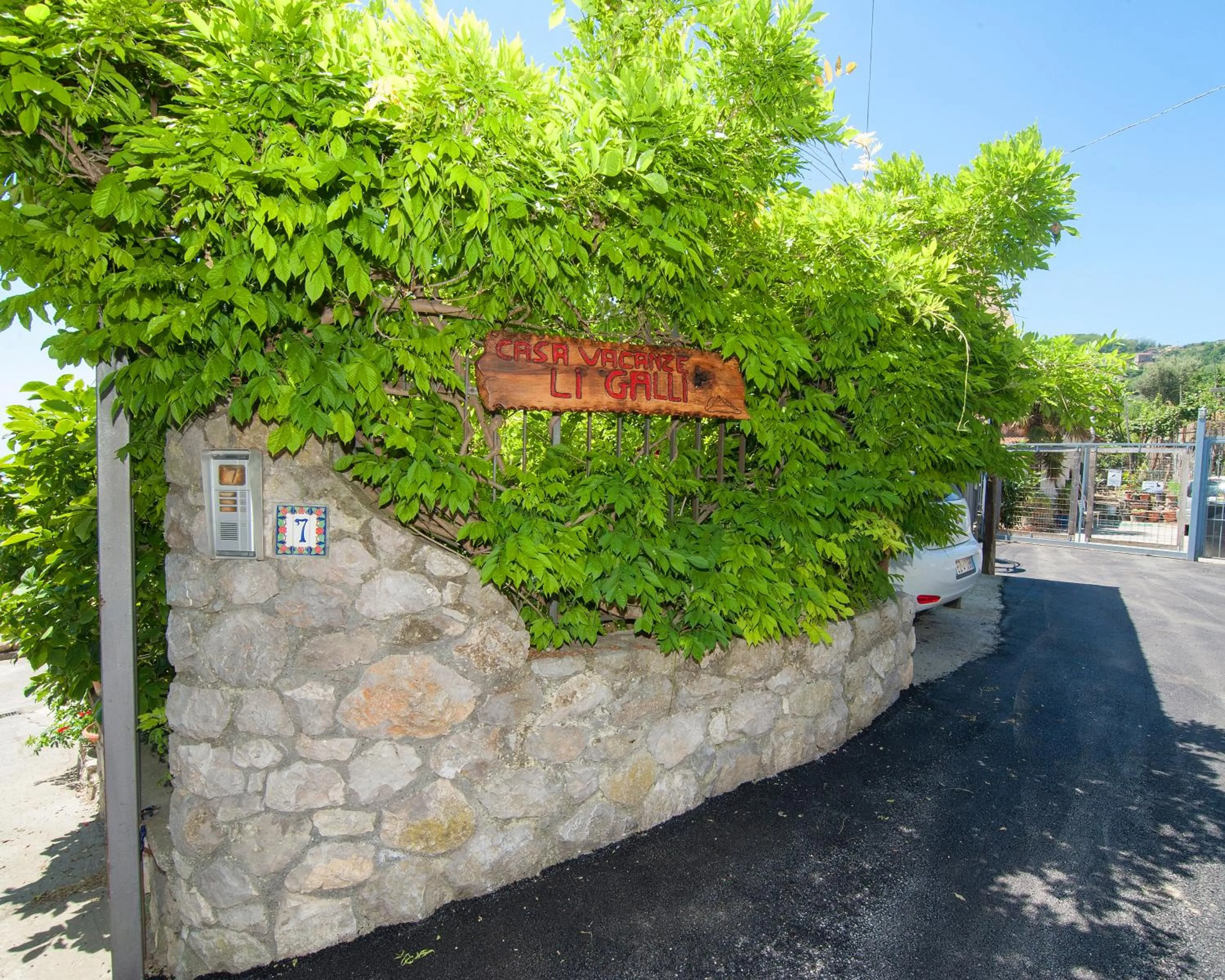 Facade/entrance in Casa Vacanze Li Galli