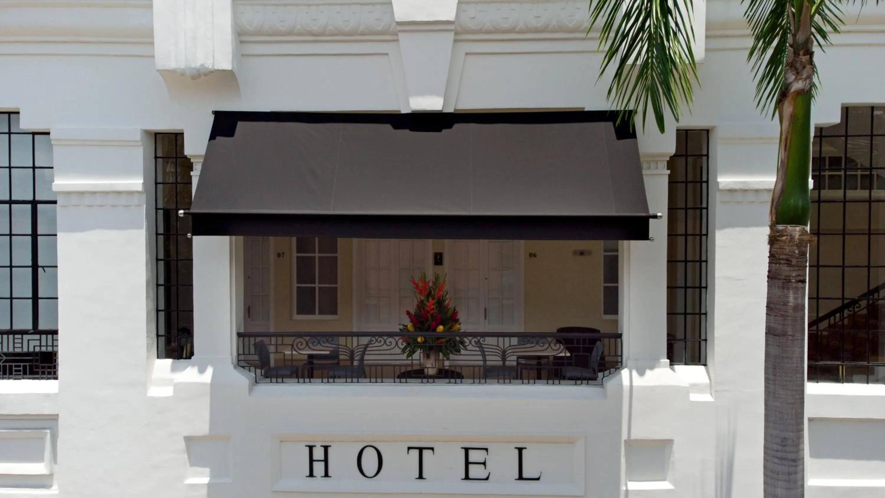 Facade/entrance in Hotel Republicano 1910