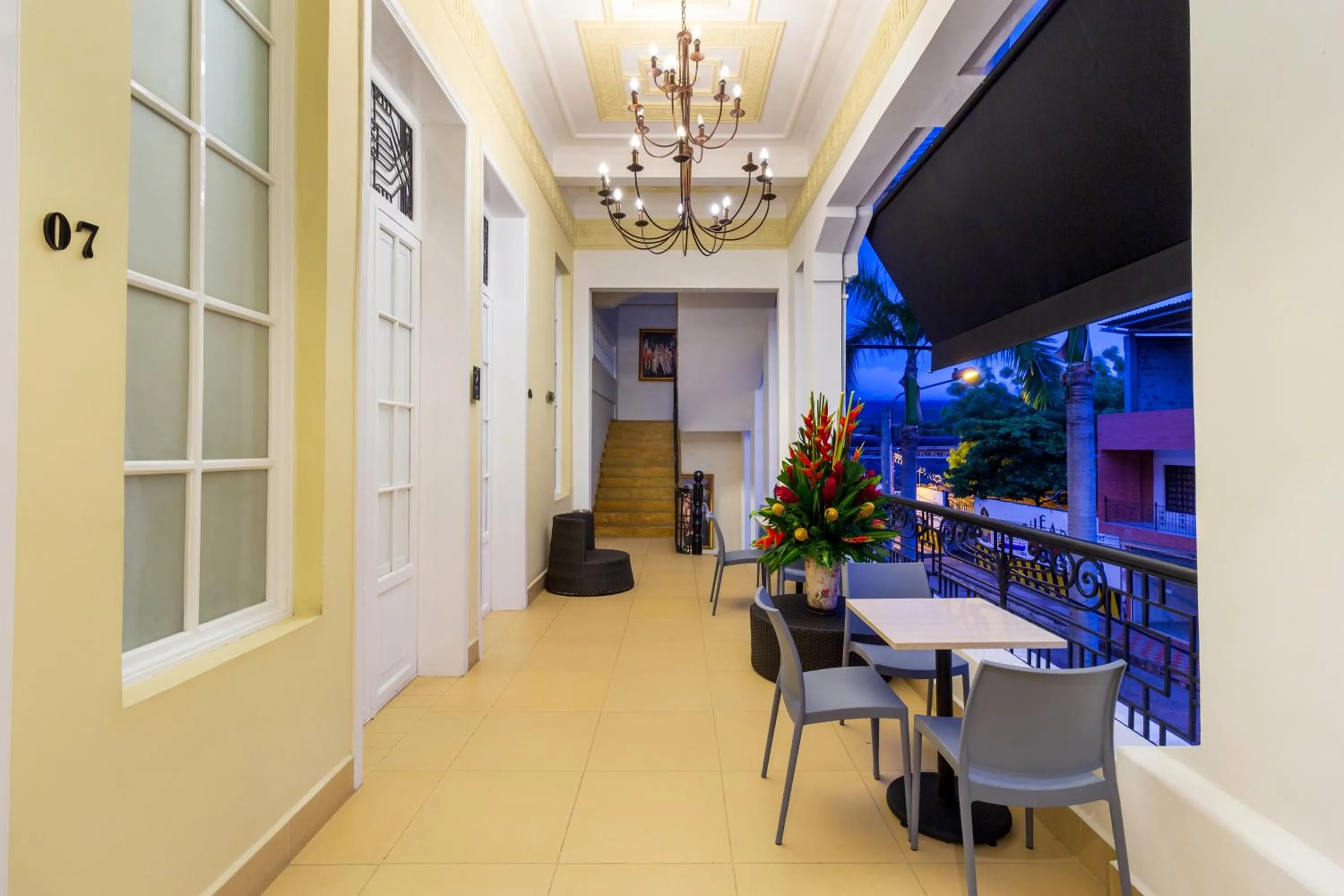 Living room in Hotel Republicano 1910