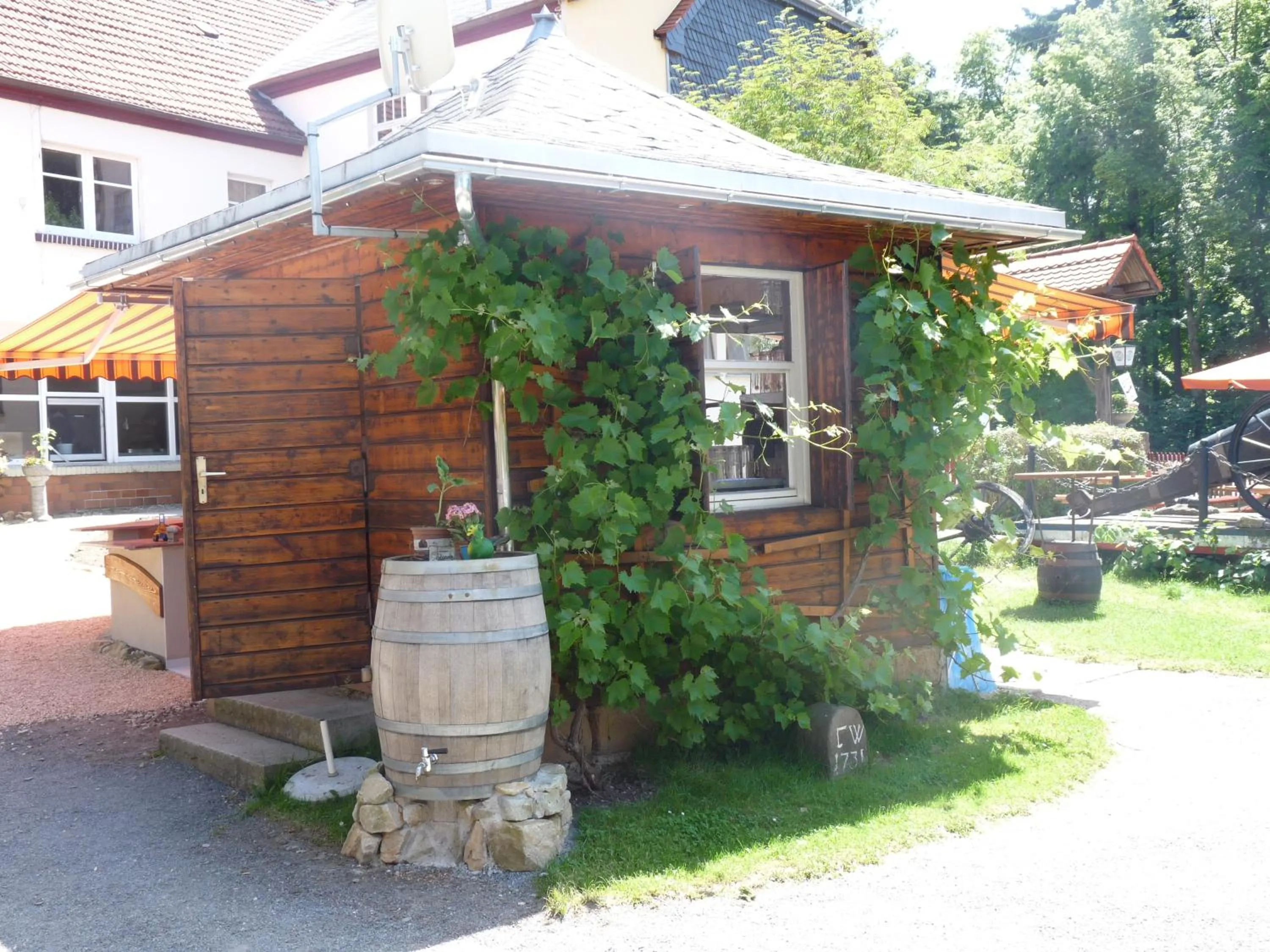 Balcony/Terrace in Hotel zur Kanone