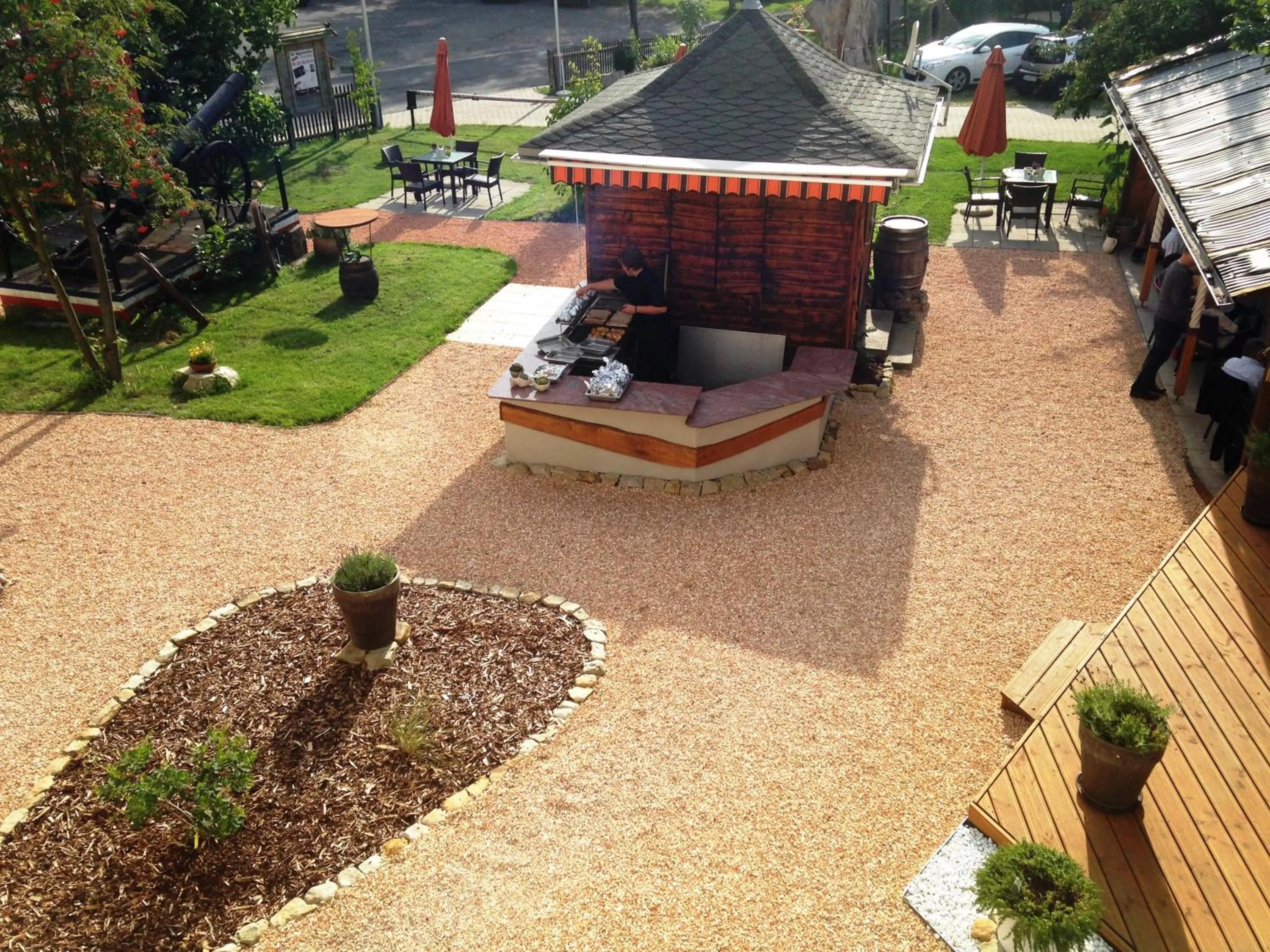 Garden in Hotel zur Kanone