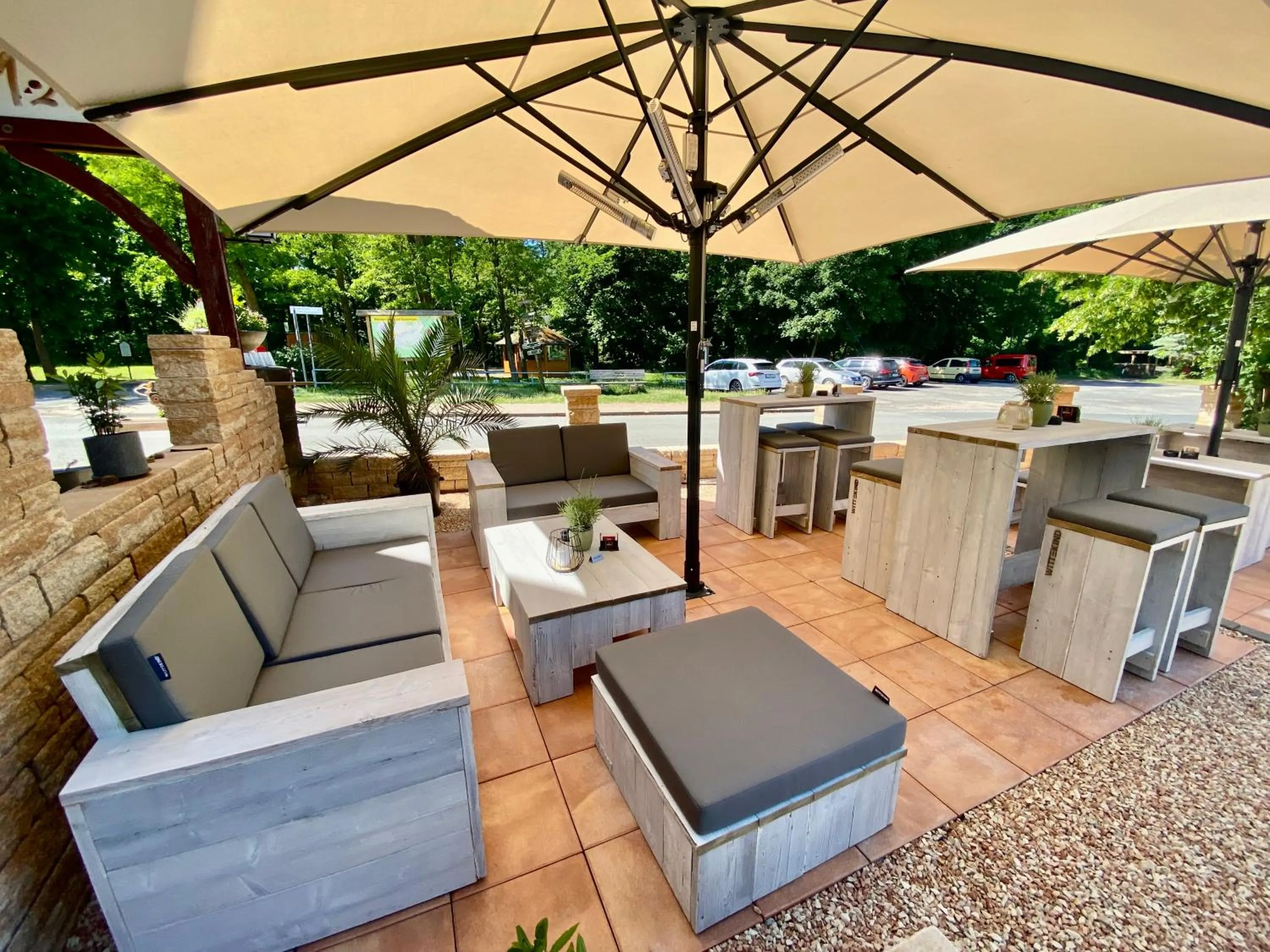 Garden in Hotel zur Kanone