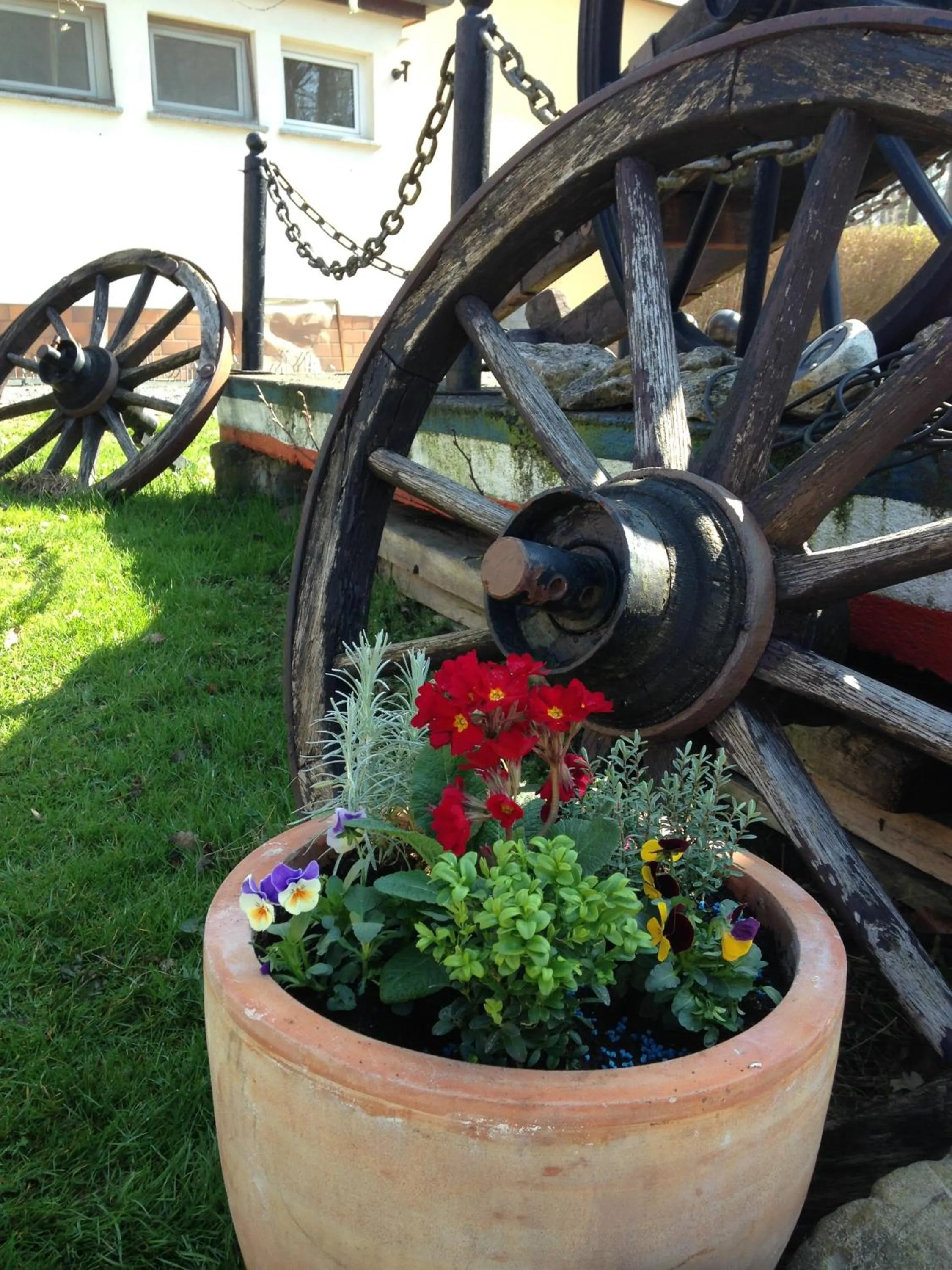 Decorative detail in Hotel zur Kanone