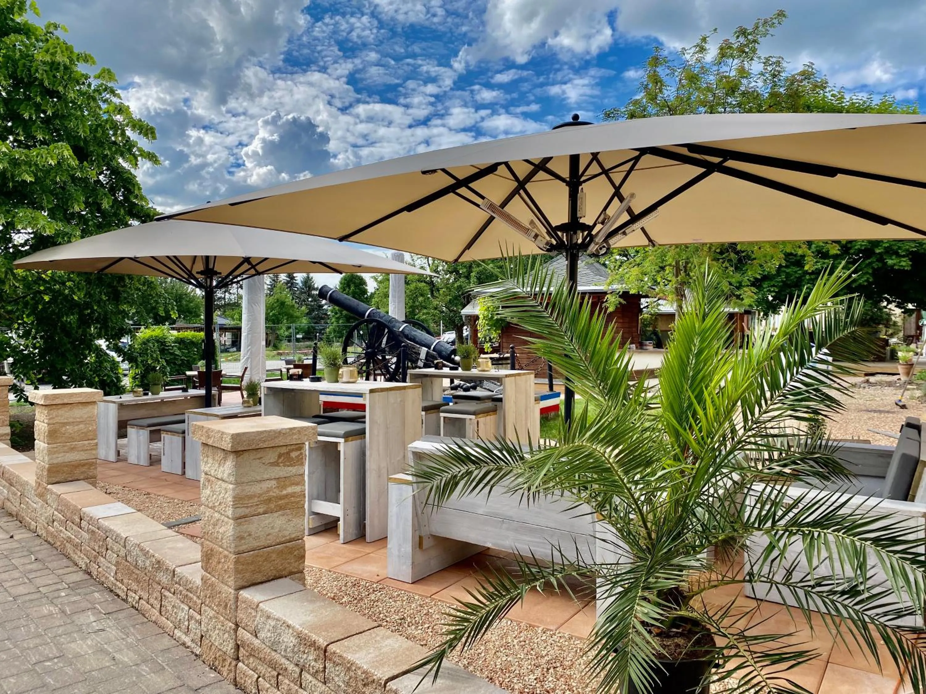 Garden in Hotel zur Kanone