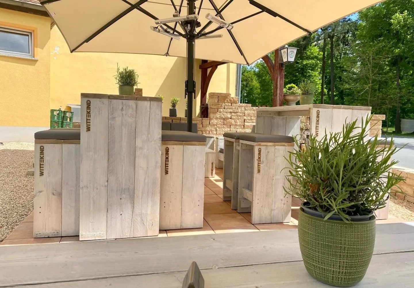 Garden in Hotel zur Kanone