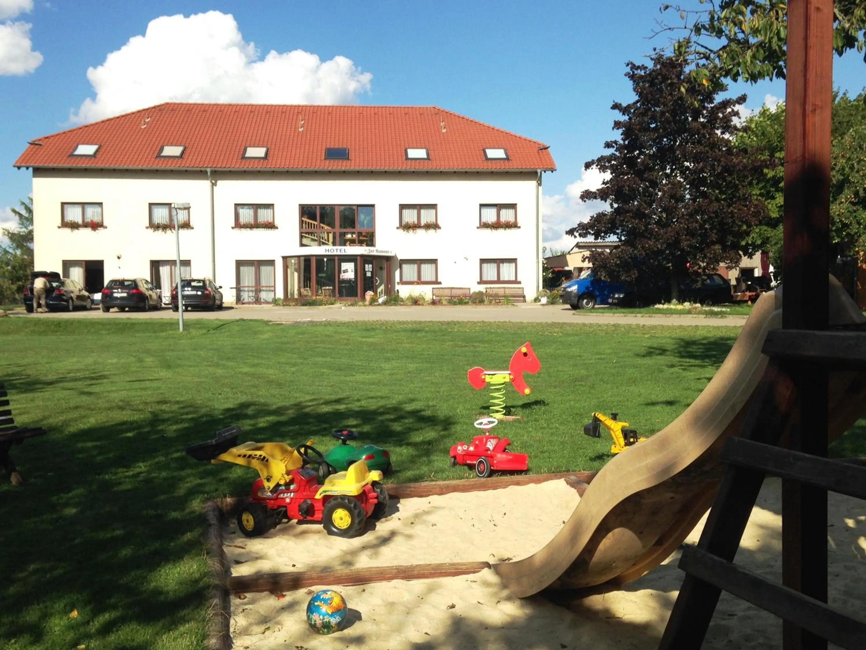 Children play ground in Hotel zur Kanone