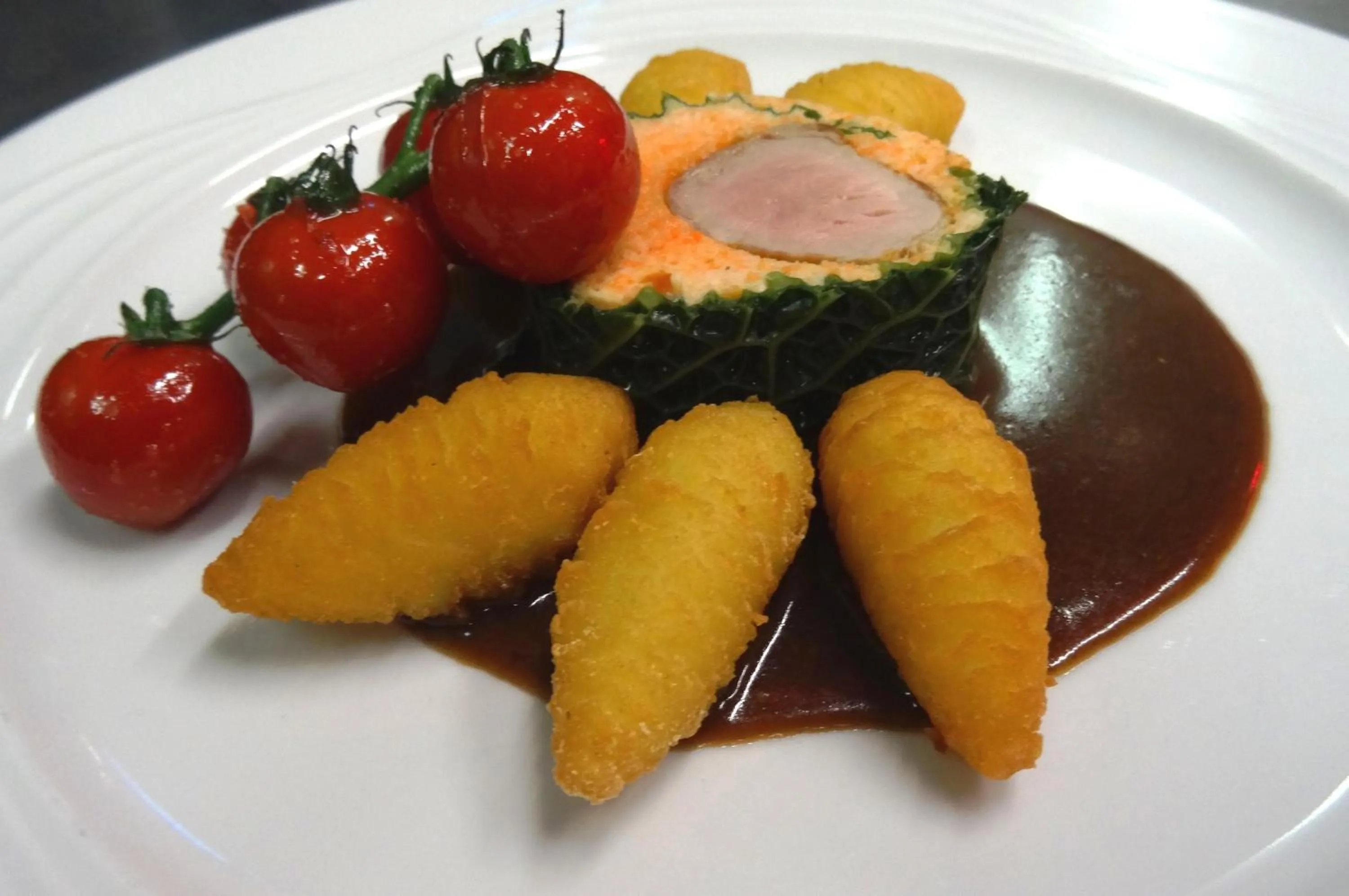 Food close-up in Hotel zur Kanone