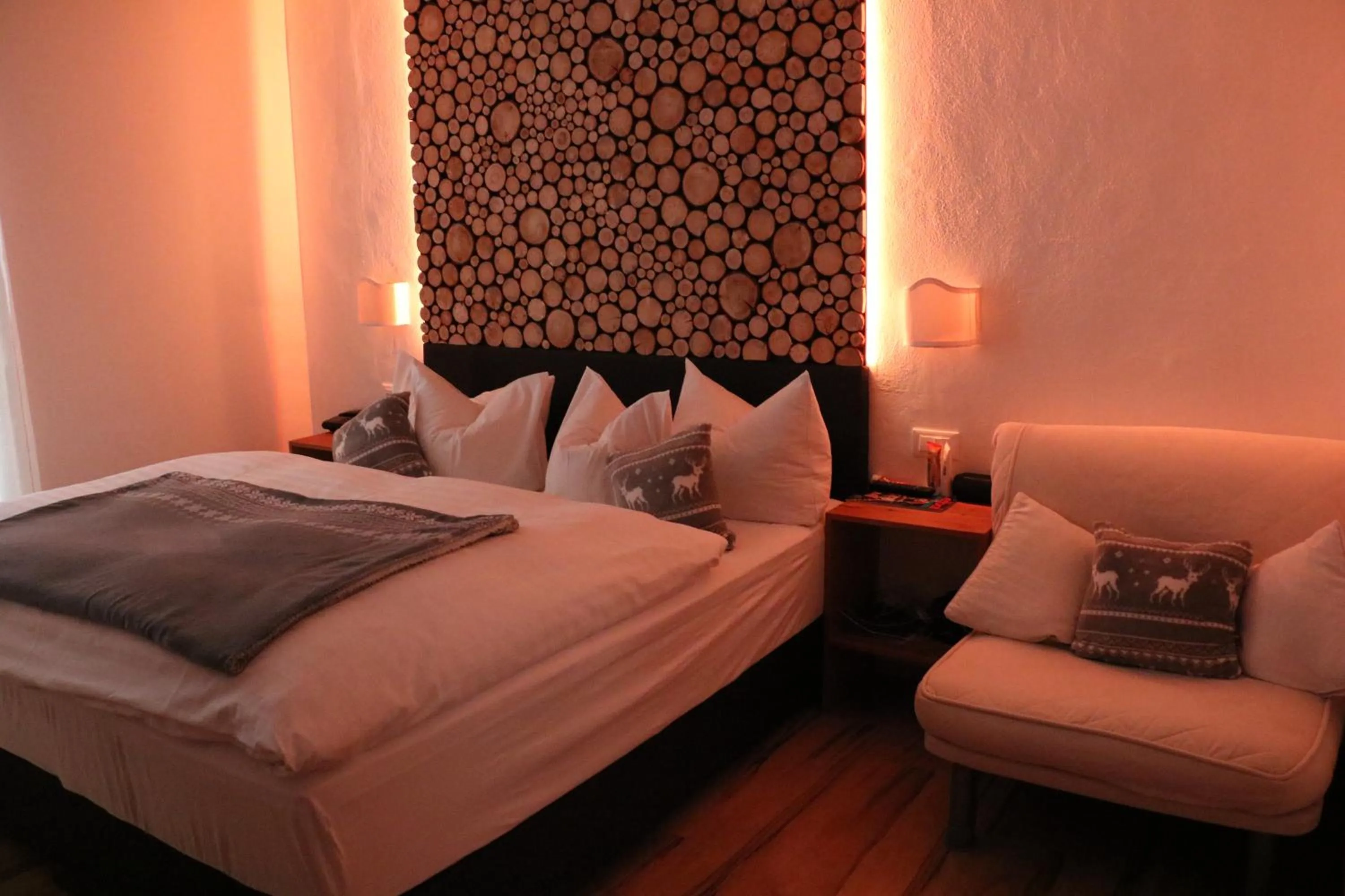 Bed in Hotel Etschquelle